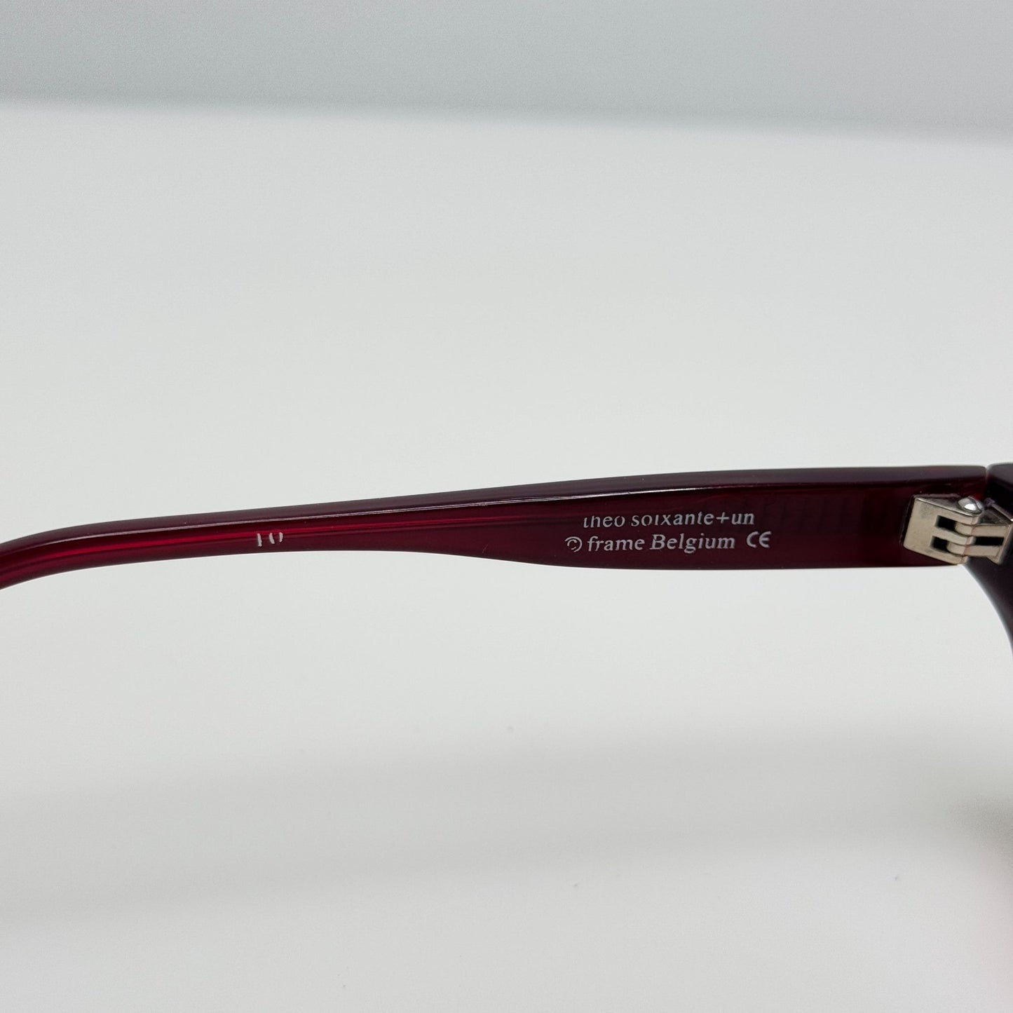 Theo Eye Glasses Eyeglasses Frames Soixante+Un Belgium 10