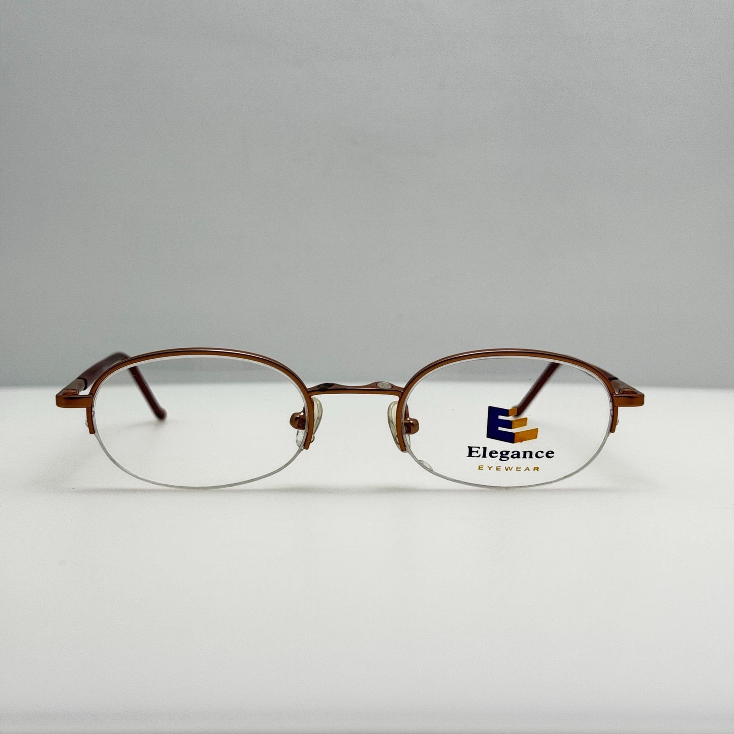 Elegance Eyewear Eyeglasses Eye Glasses Frames 2115 Gold 48-19