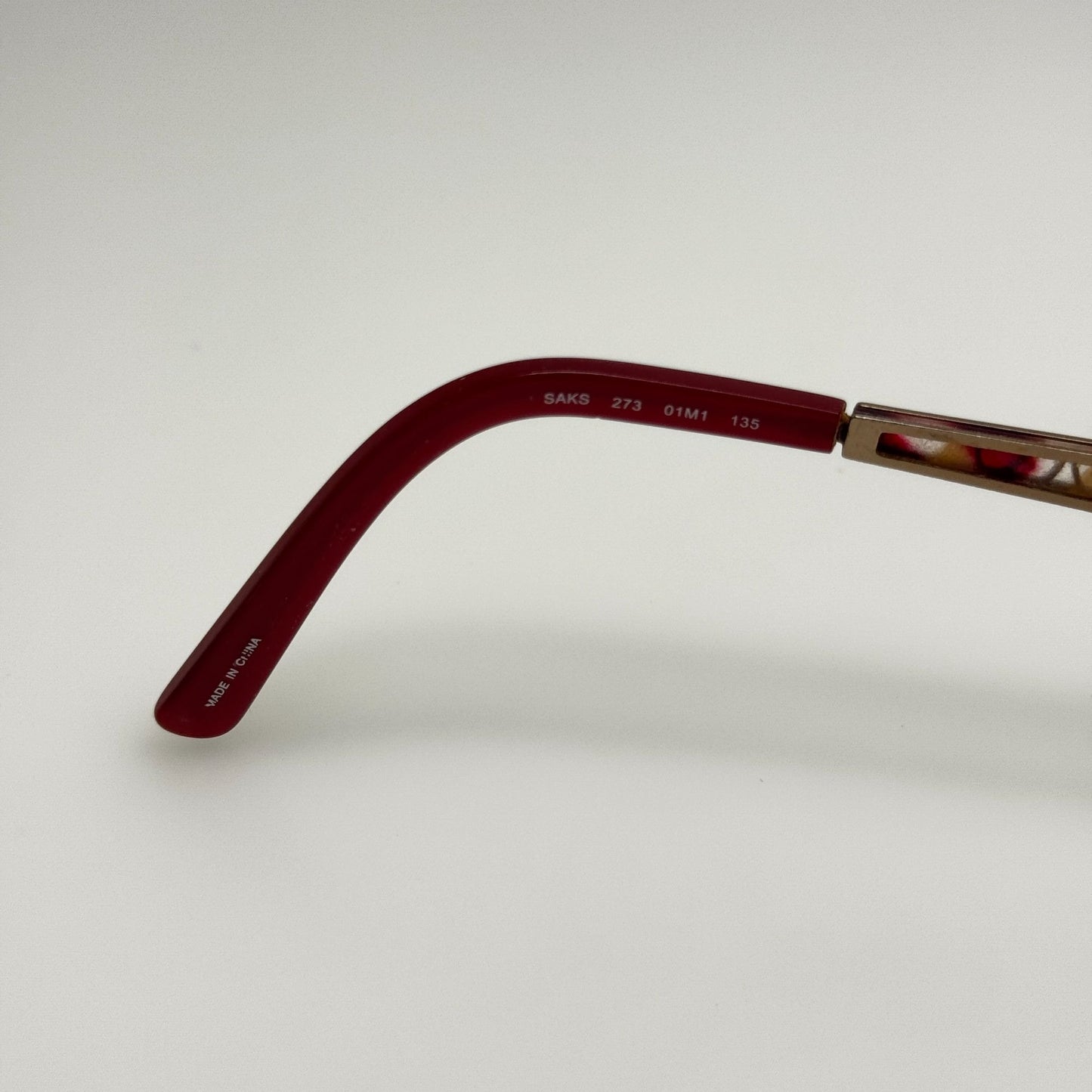 Saks Fifth Avenue Saks 273 01M1 Eyeglasses Eye Glasses Frames 55-16-135