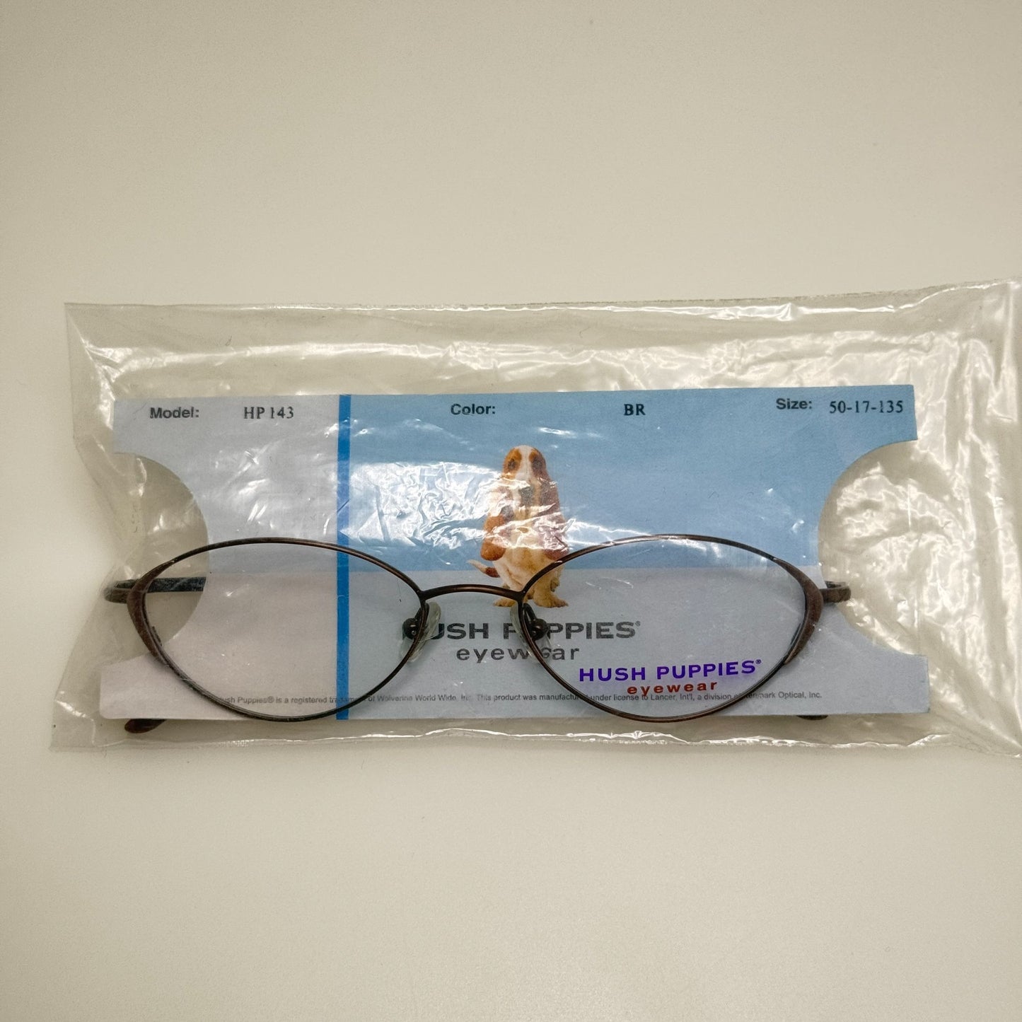 Hush Puppies HP 143 BR Eye Glasses Eyeglasses Frames 50-17-135