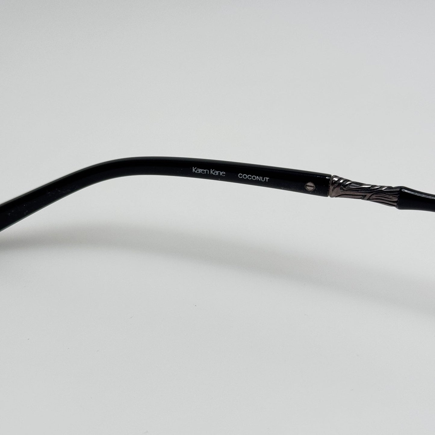 Karen Kane Eyeglasses Eye Glasses Frames Coconut Black 52-15-135 B