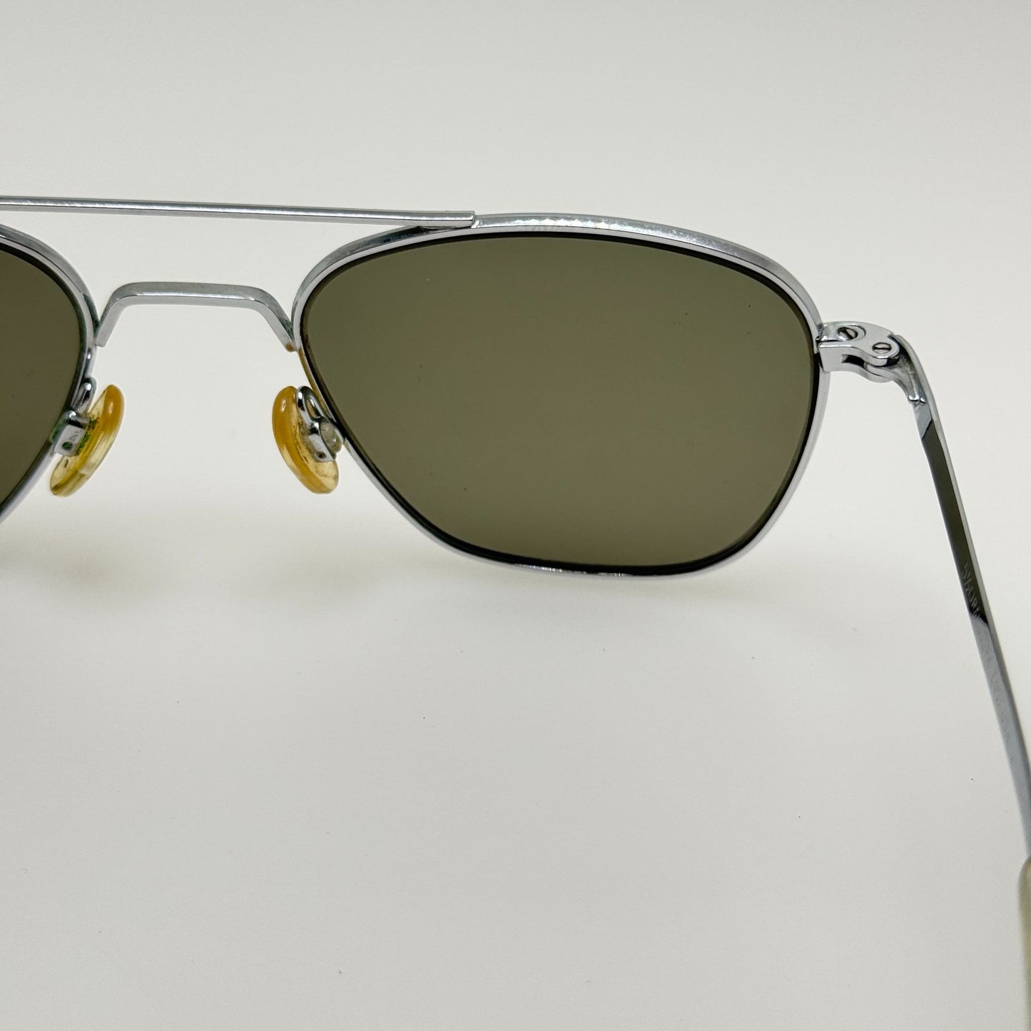 Randolph Engineering Sunglasses 5 1/2 USA Chrome Pilot AF 52-20
