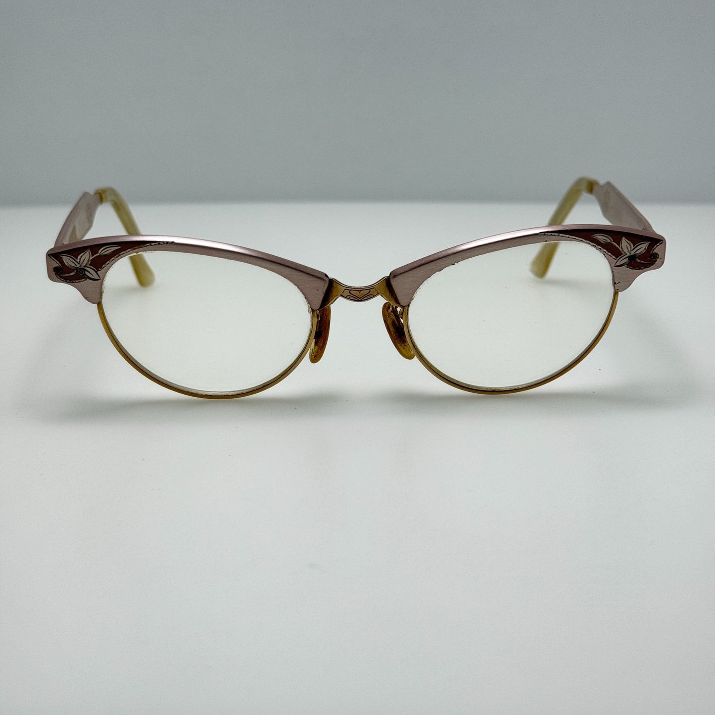 Art Craft Eyeglasses Eye Glasses 4 1/4 - 5 1/2 1-10 12KGF Alum 46-20