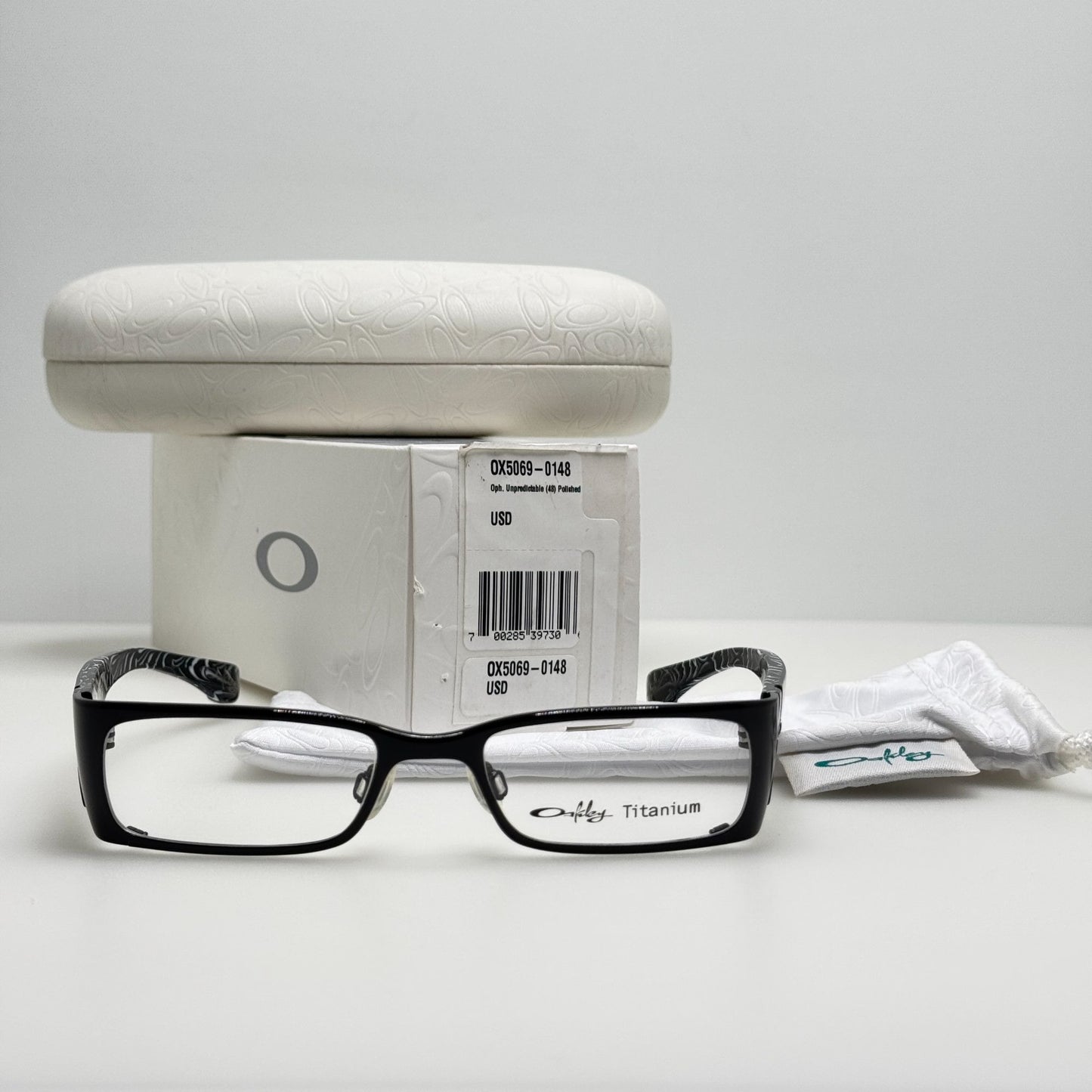 Oakley Eyeglasses Eye Glasses Frames OX5069-0148 Unpredictable Black 48-17-133