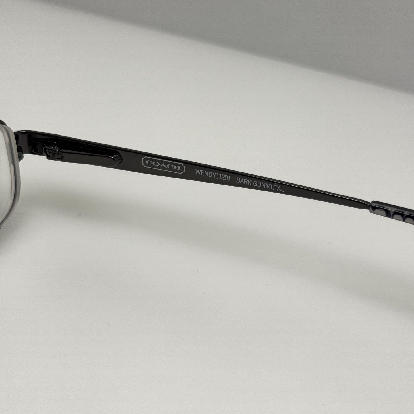 Coach Eyeglasses Eye Glasses Frames Wendy 129 Dark Gunmetal 51-16-135