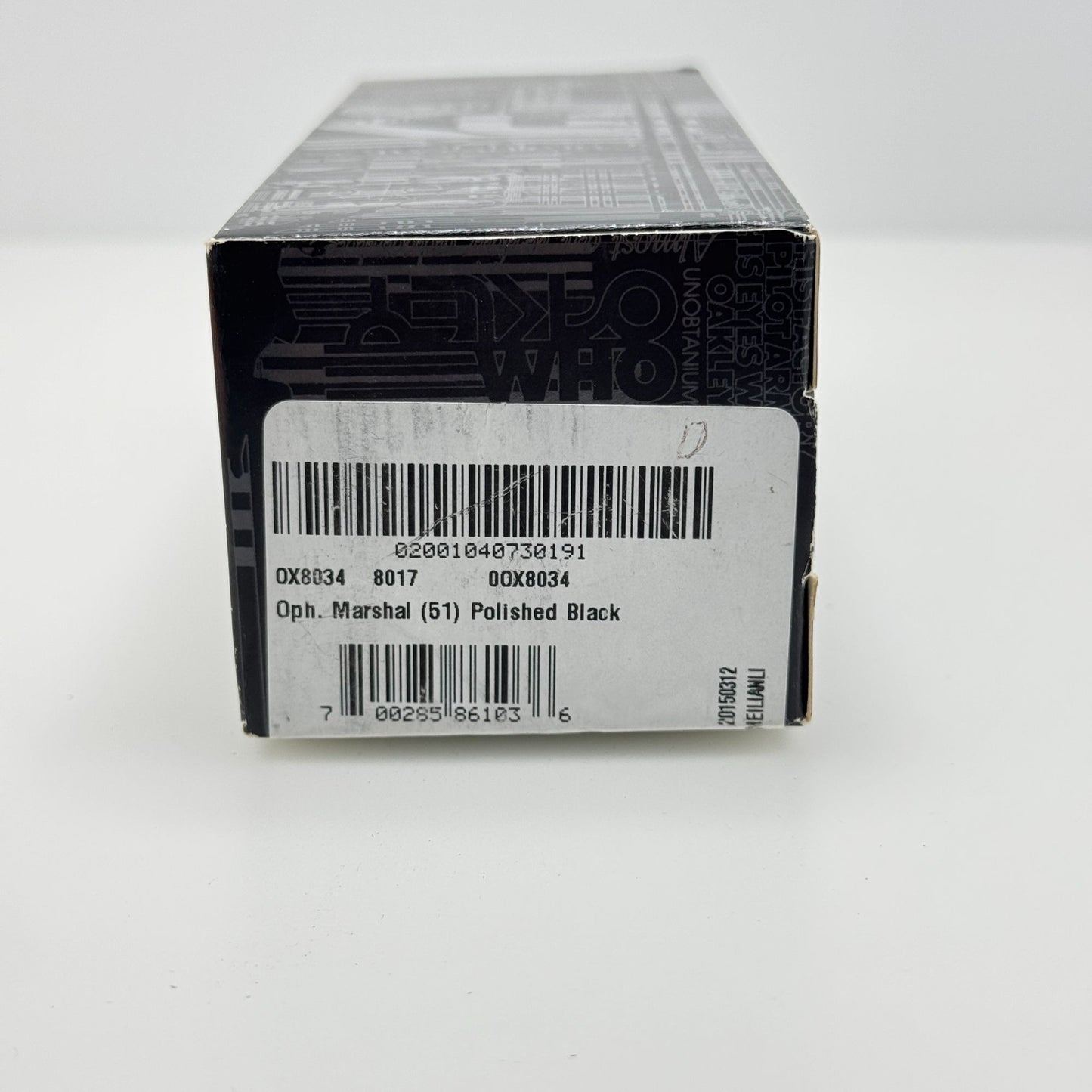 Oakley OX8034-0751 Marshall Black Eyeglasses Eye Glasses Frames 51-17-143