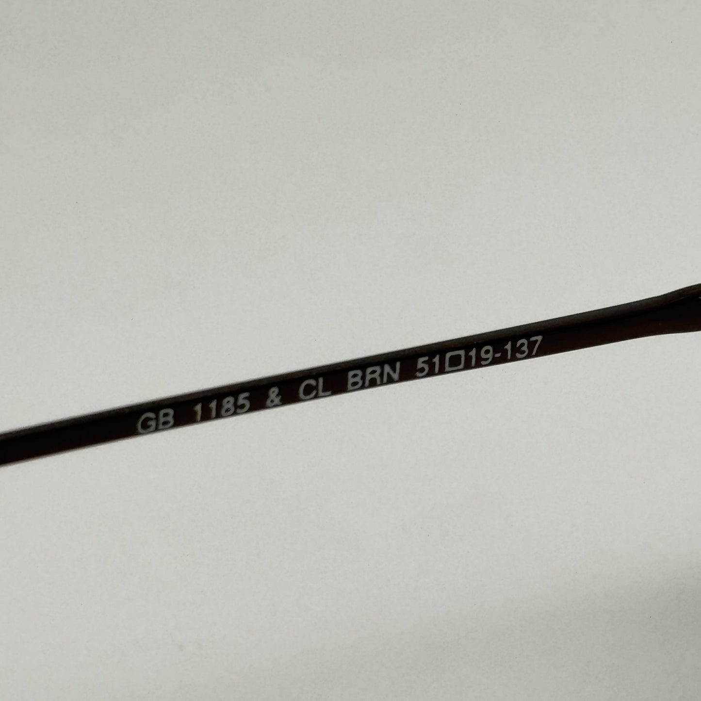 Geoffrey Beene 1185 BRN Eyeglasses Eye Glasses Frames 51-19-137