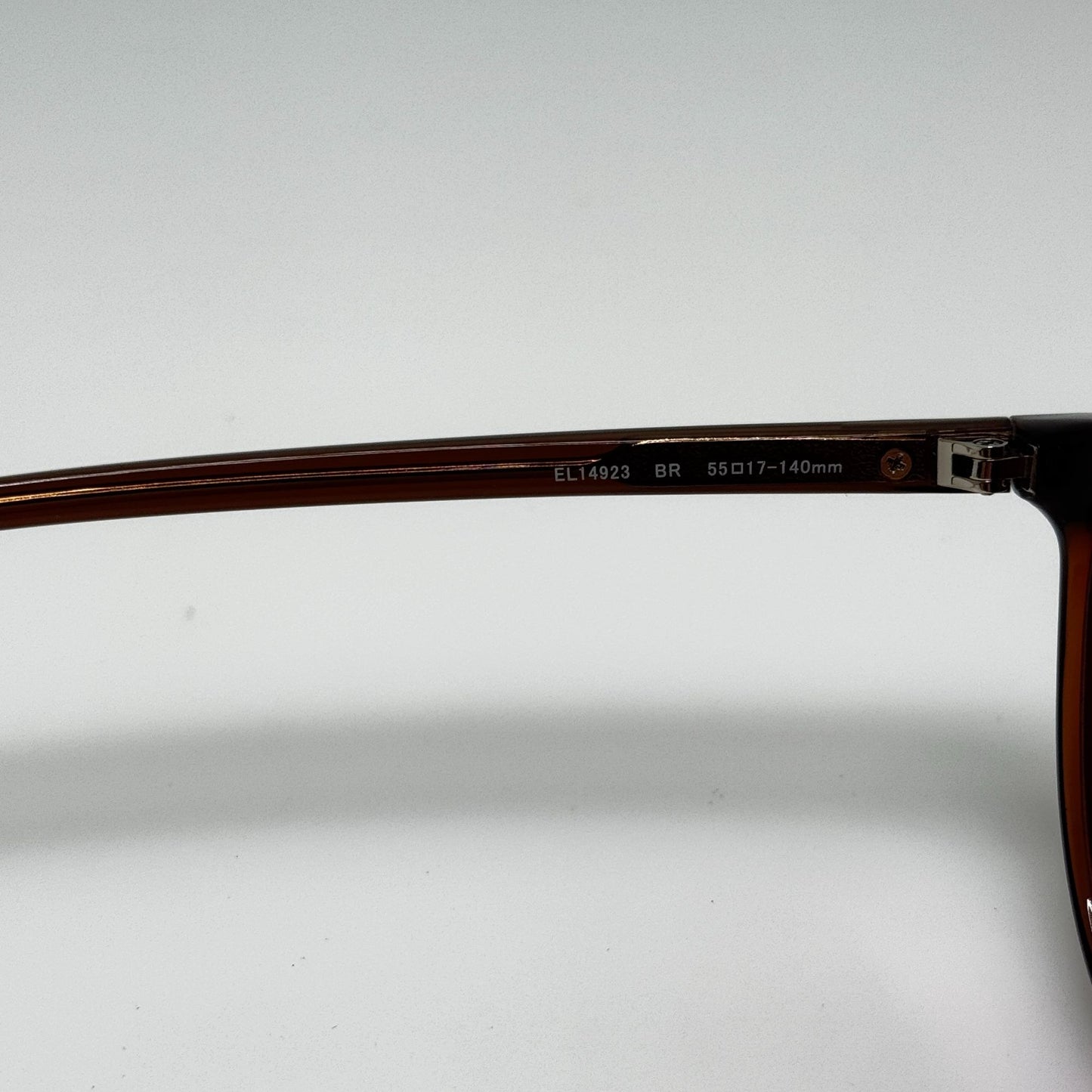Elle EL14923 BR Brown Eyeglasses Eye Glasses Frames 55-17-140