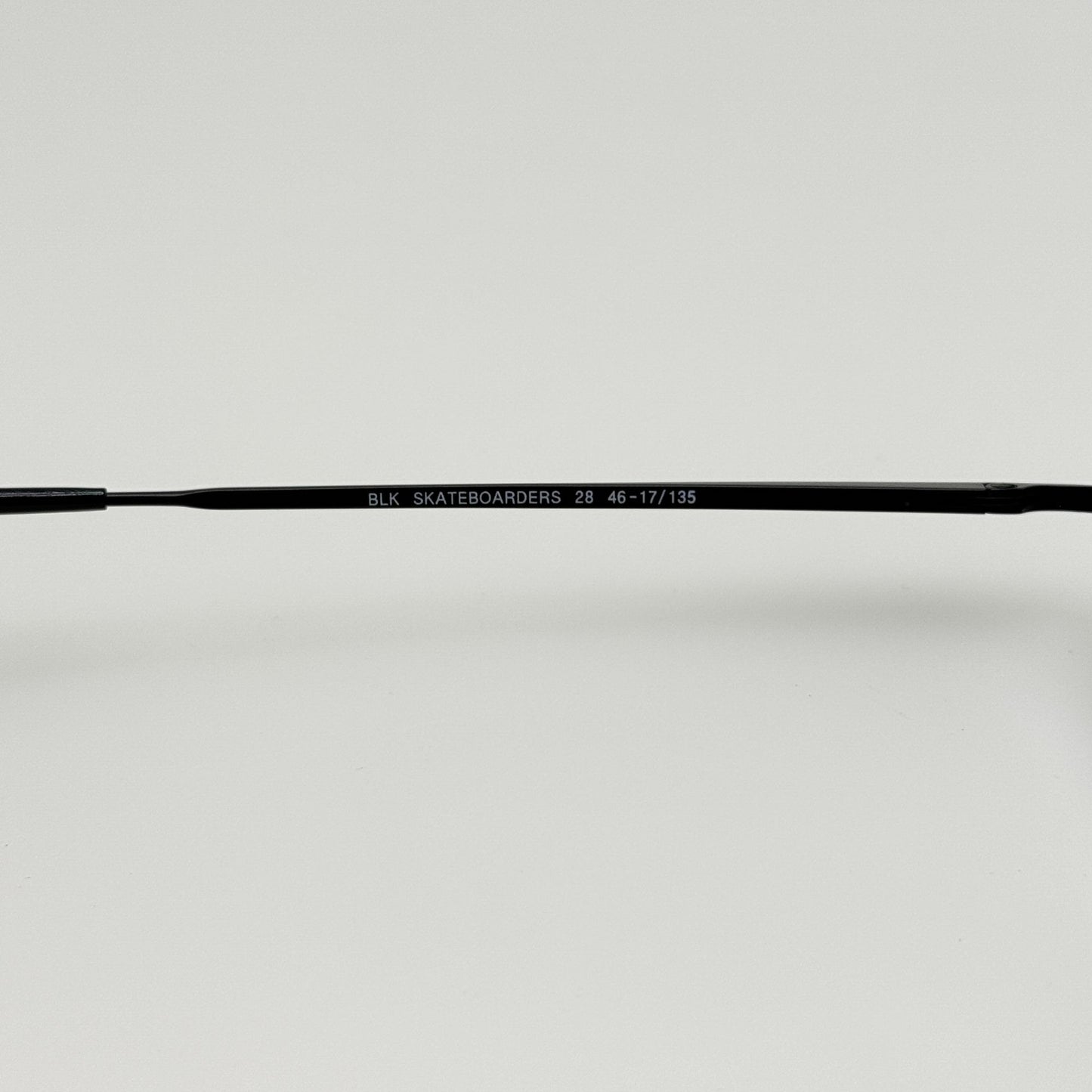 Skateboarders Eyeglasses Eye Glasses Frames 28 Matt Black 46-17-135