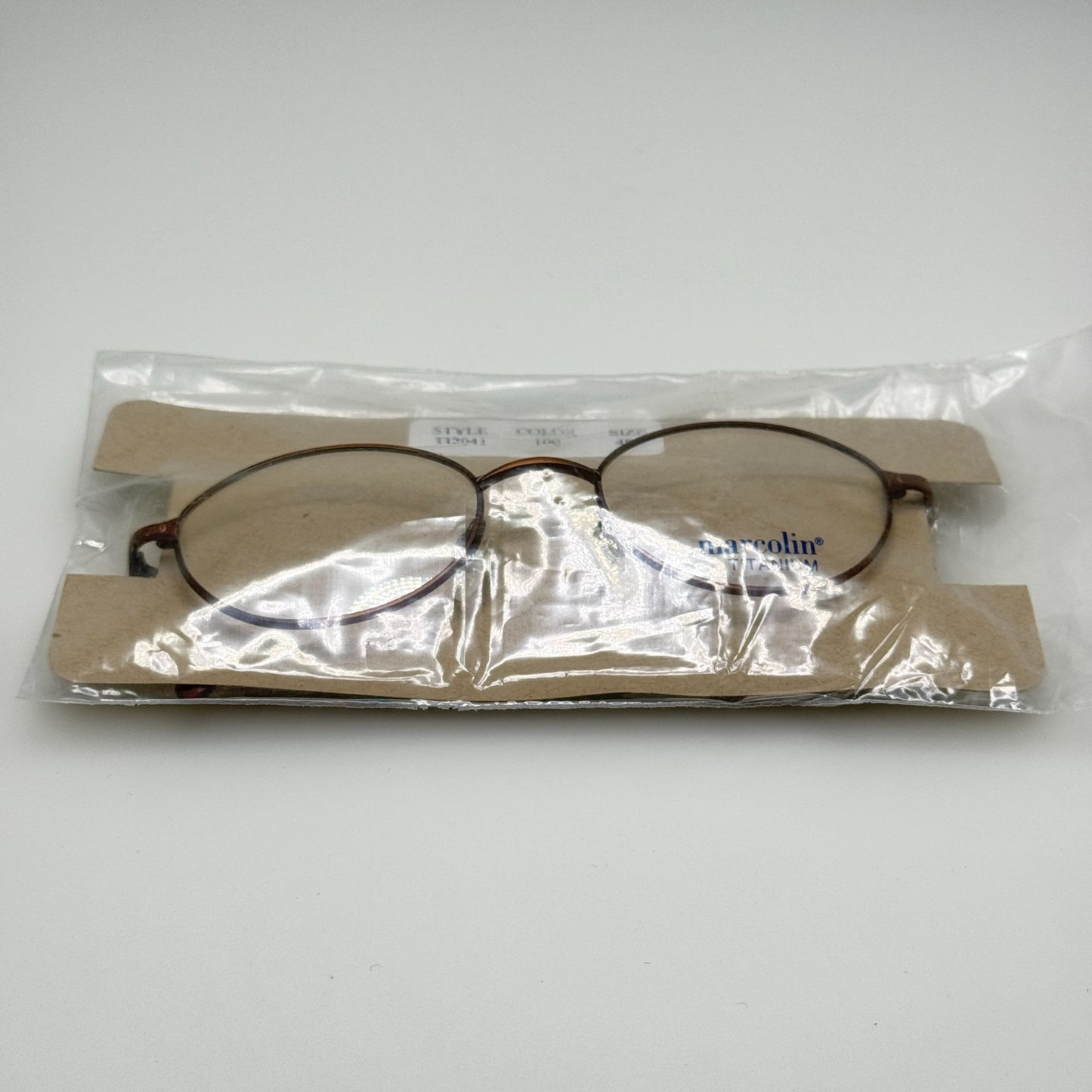 Marcolin Ti2041 Col 100 Eyeglasses Eye Glasses Frames 48-19-135