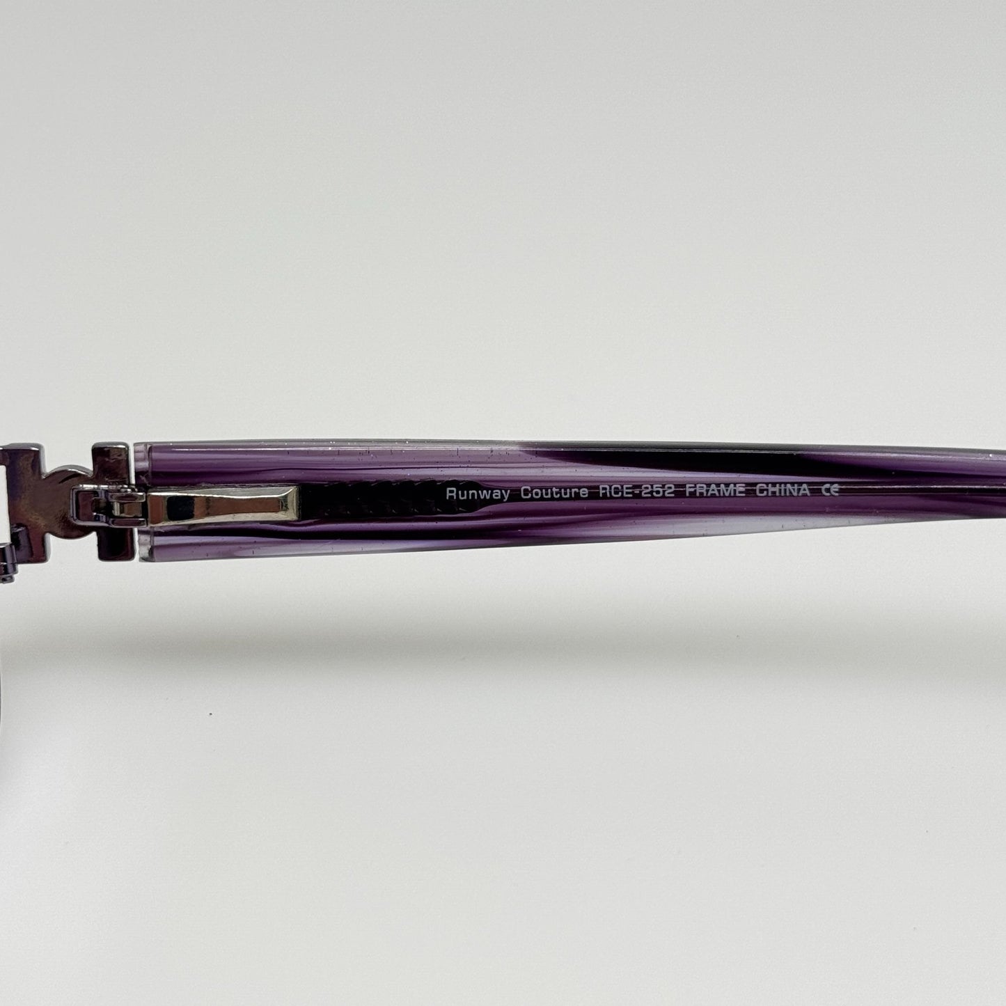 Runway Couture Eyeglasses Eye Glasses Frames RCE-252 Violet 53-16-130