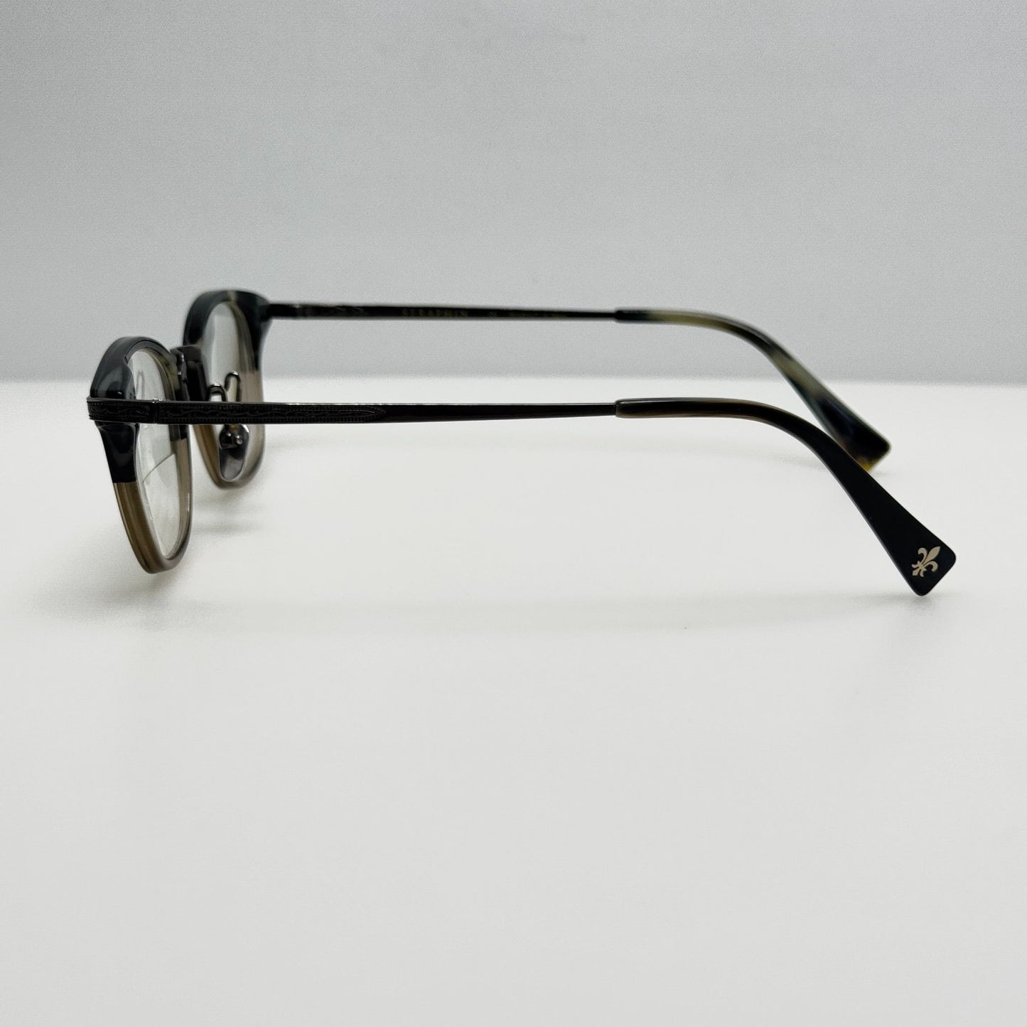 Seraphin Eyeglasses Eye Glasses Frames Burns 8247 Titanium Japan 47-22-145