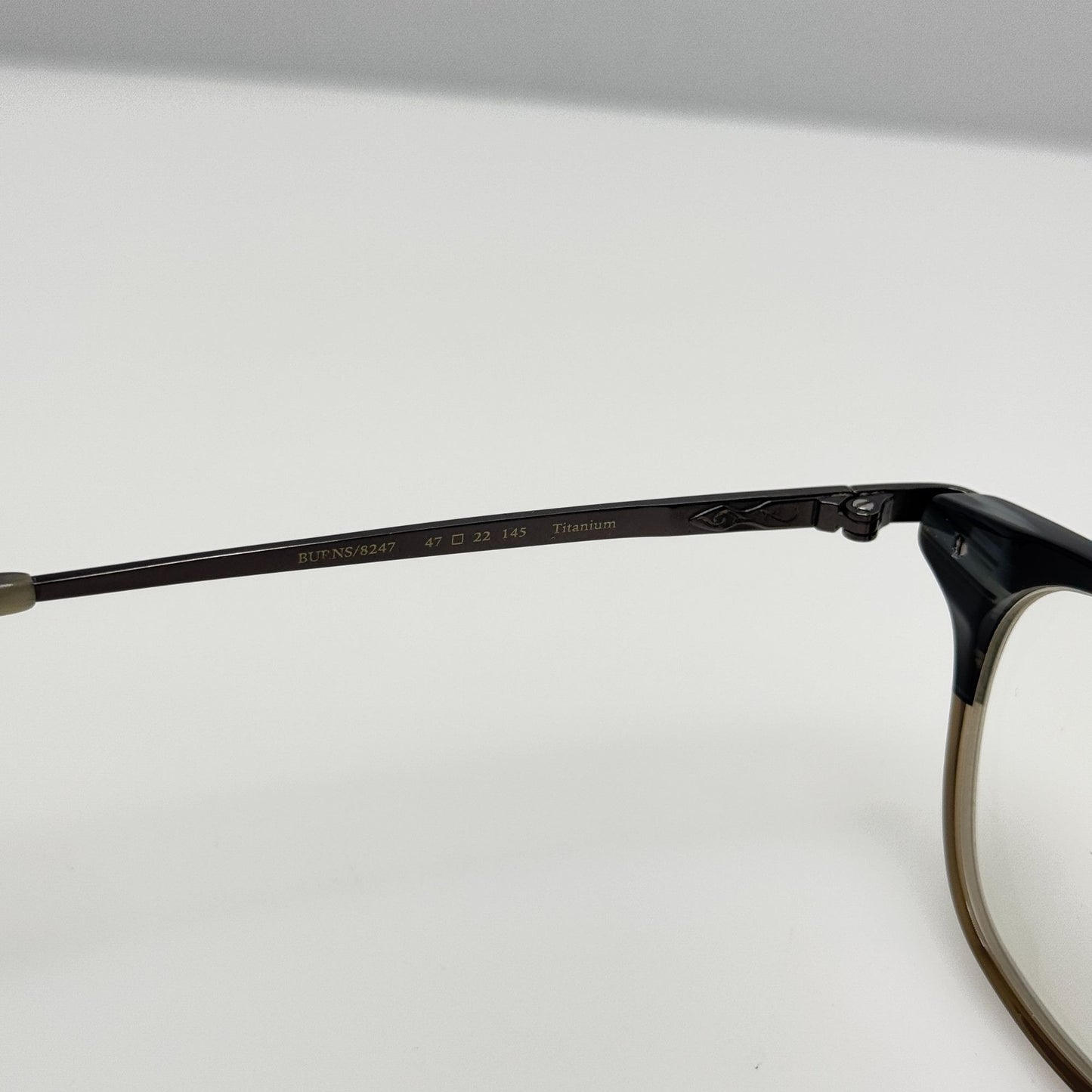 Seraphin Eyeglasses Eye Glasses Frames Burns 8247 Titanium Japan 47-22-145