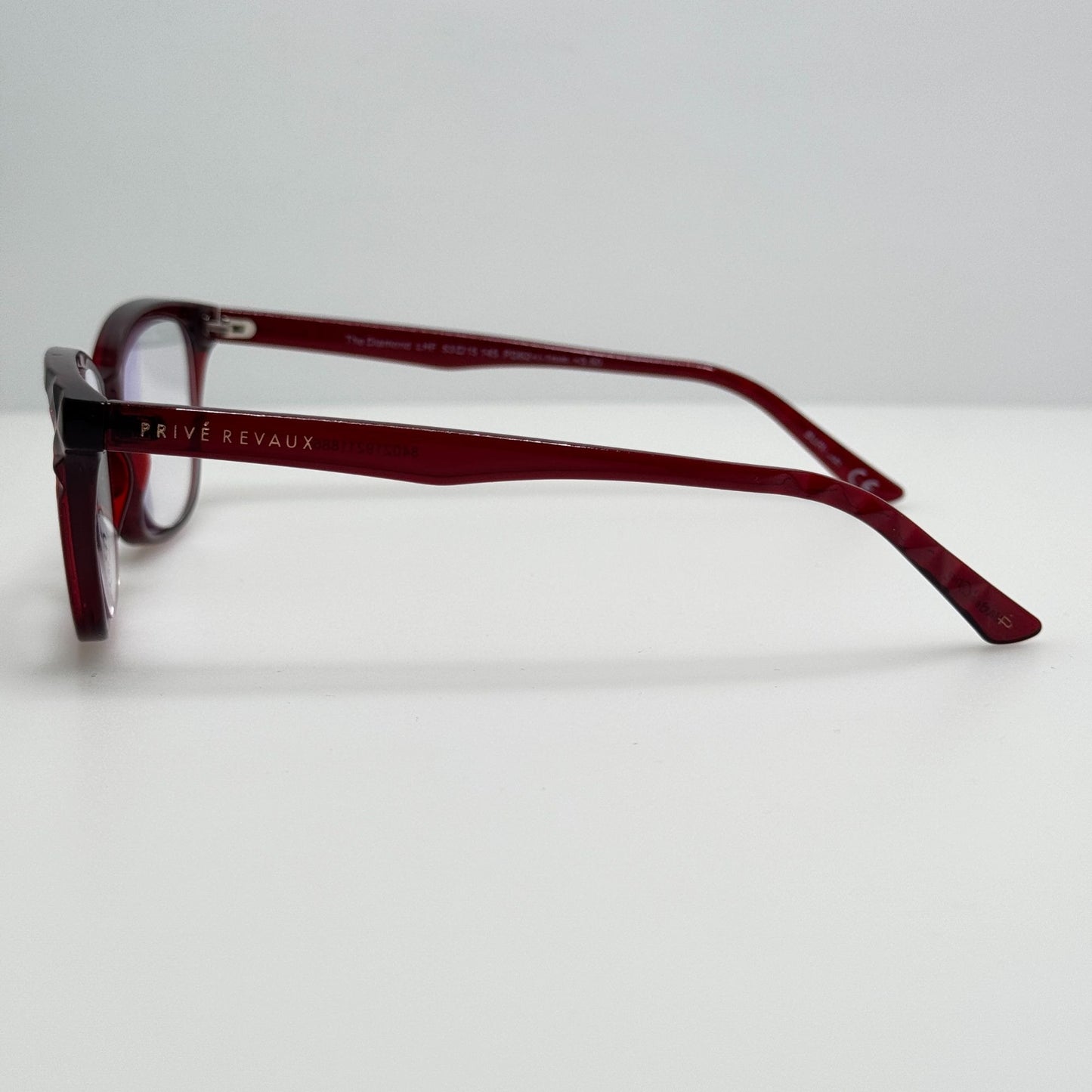 Prive Revaux Eyeglasses Eye Glasses Frames Diamond LHF Readers +3.50 53-15-145