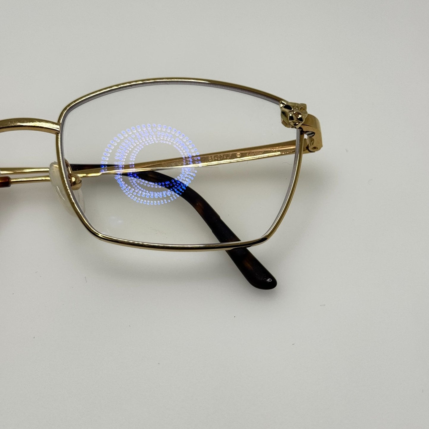 Cartier Eyeglasses Eye Glasses Frames CTO2090 001 B54D74JF France 55-18-140