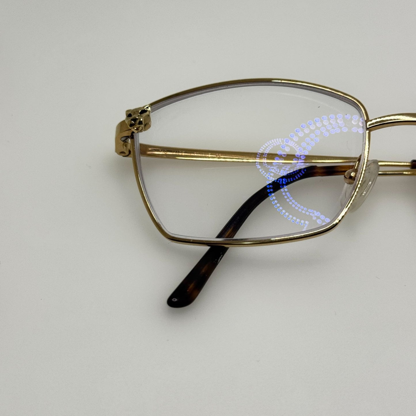 Cartier Eyeglasses Eye Glasses Frames CTO2090 001 B54D74JF France 55-18-140