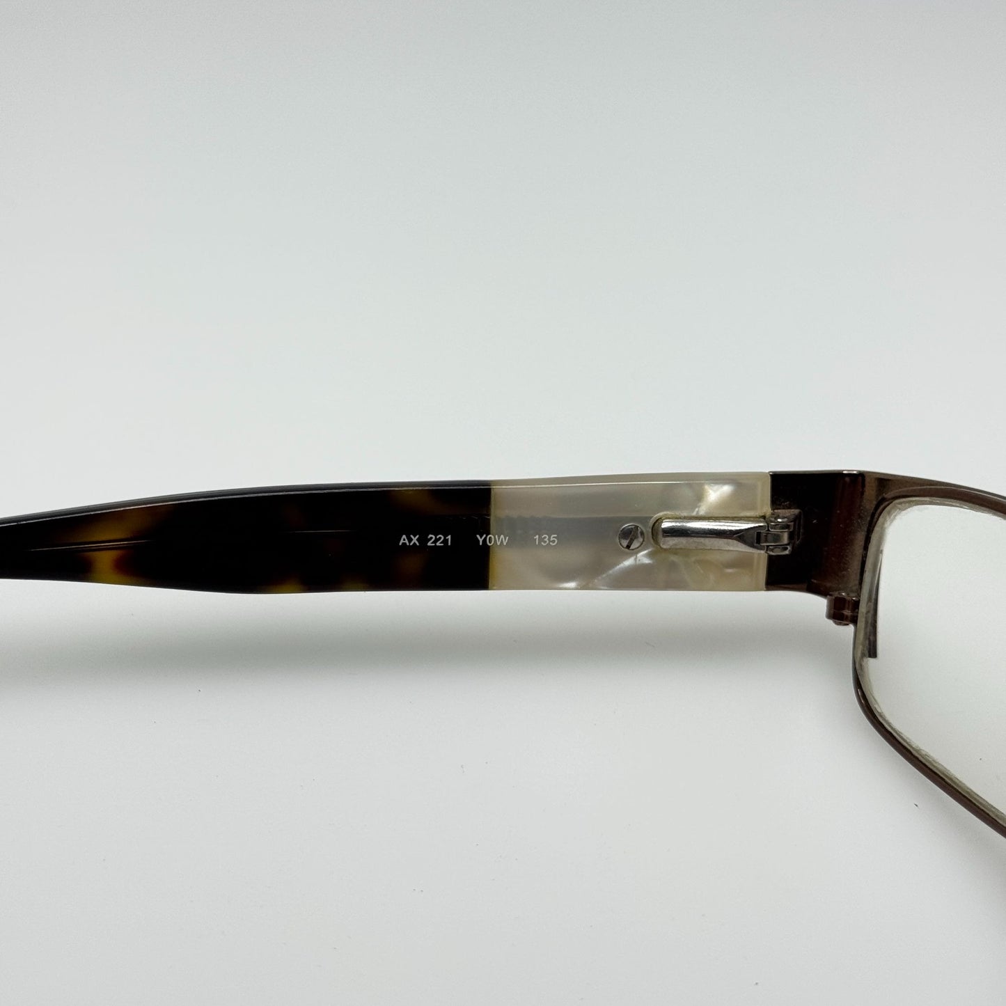 Armani Exchange Eyeglasses Eye Glasses Frames AX 221 Y0W 52-16-135