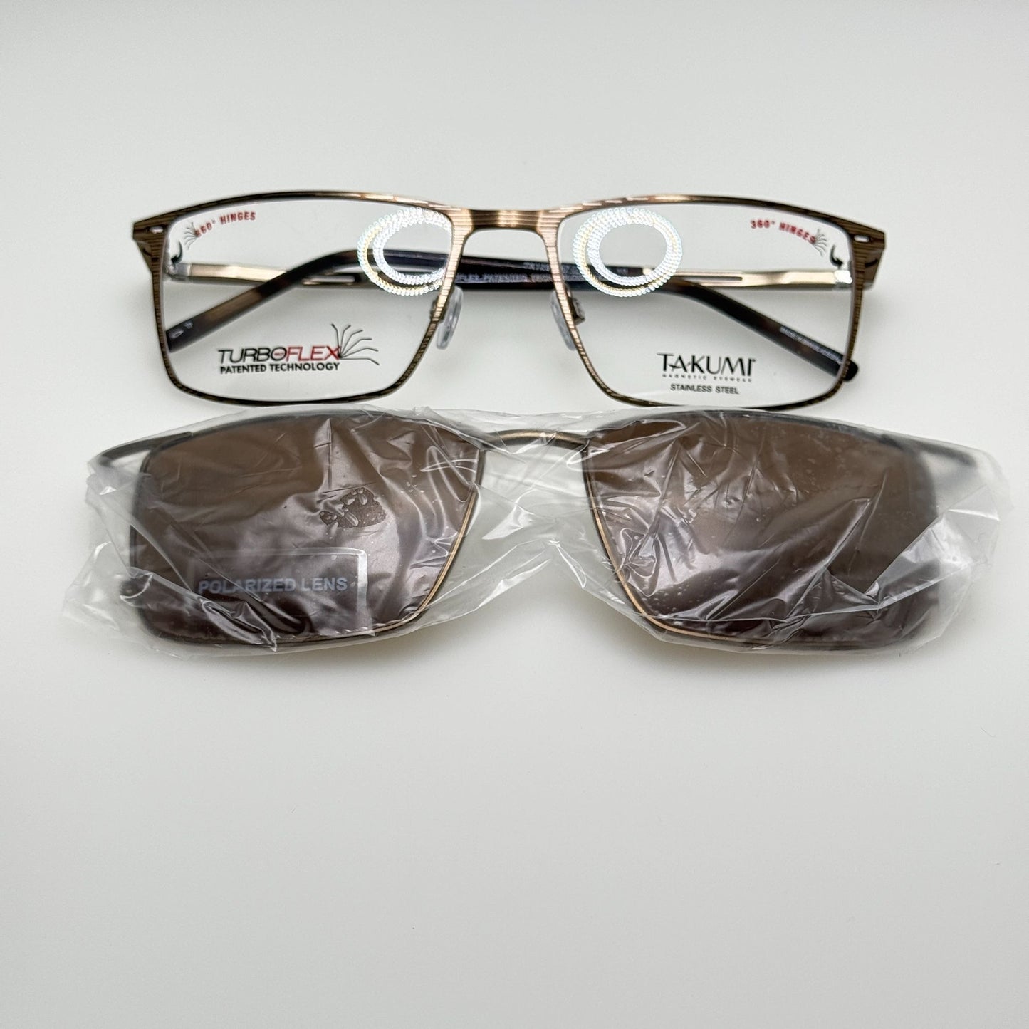 Takumi TK1295 10 Eyeglasses Eye Glasses Frames 57-18-145 W/ Clip