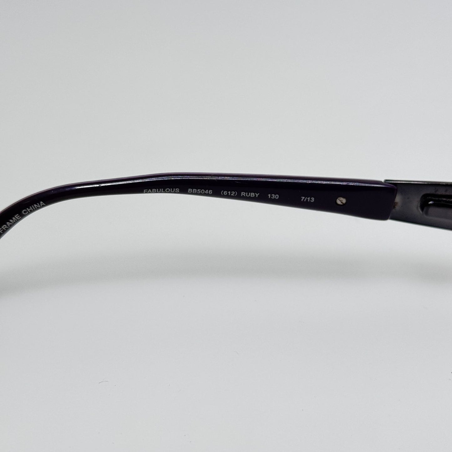 Bebe Eyeglasses Eye Glasses Frames BB 5046 612 Ruby 50-17-130