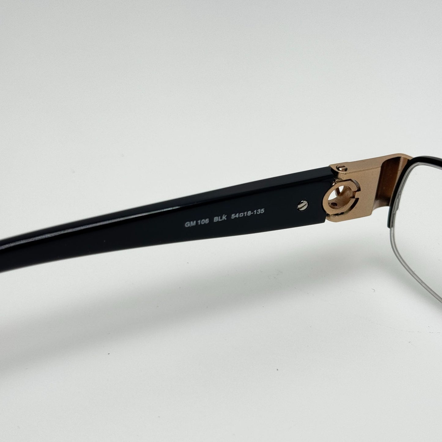 Guess Eyeglasses Eye Glasses Frames GM 106 BLK Marciano 54-168-135