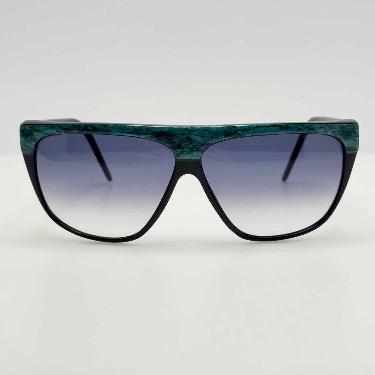 Laura Biagiotti Sunglasses P7 120L Vintage Retro Black Italy