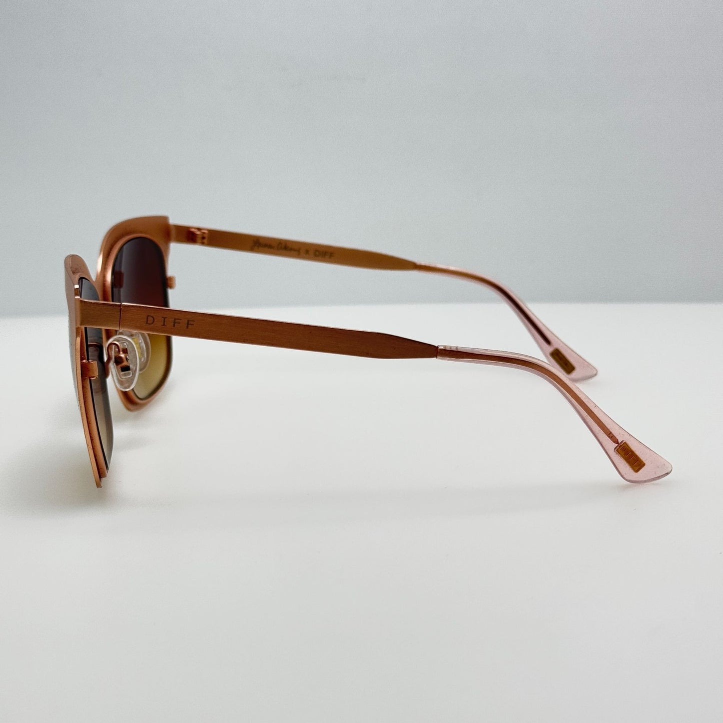 Diff Sunglasses Ella RG-RF19 Rose Gold