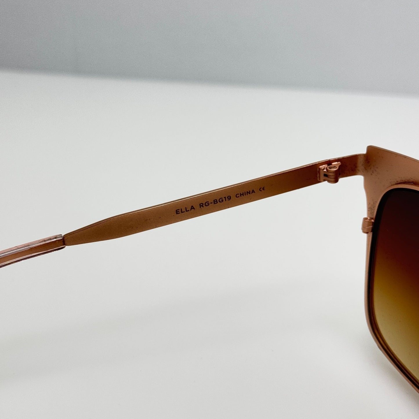 Diff Sunglasses Ella RG-RF19 Rose Gold