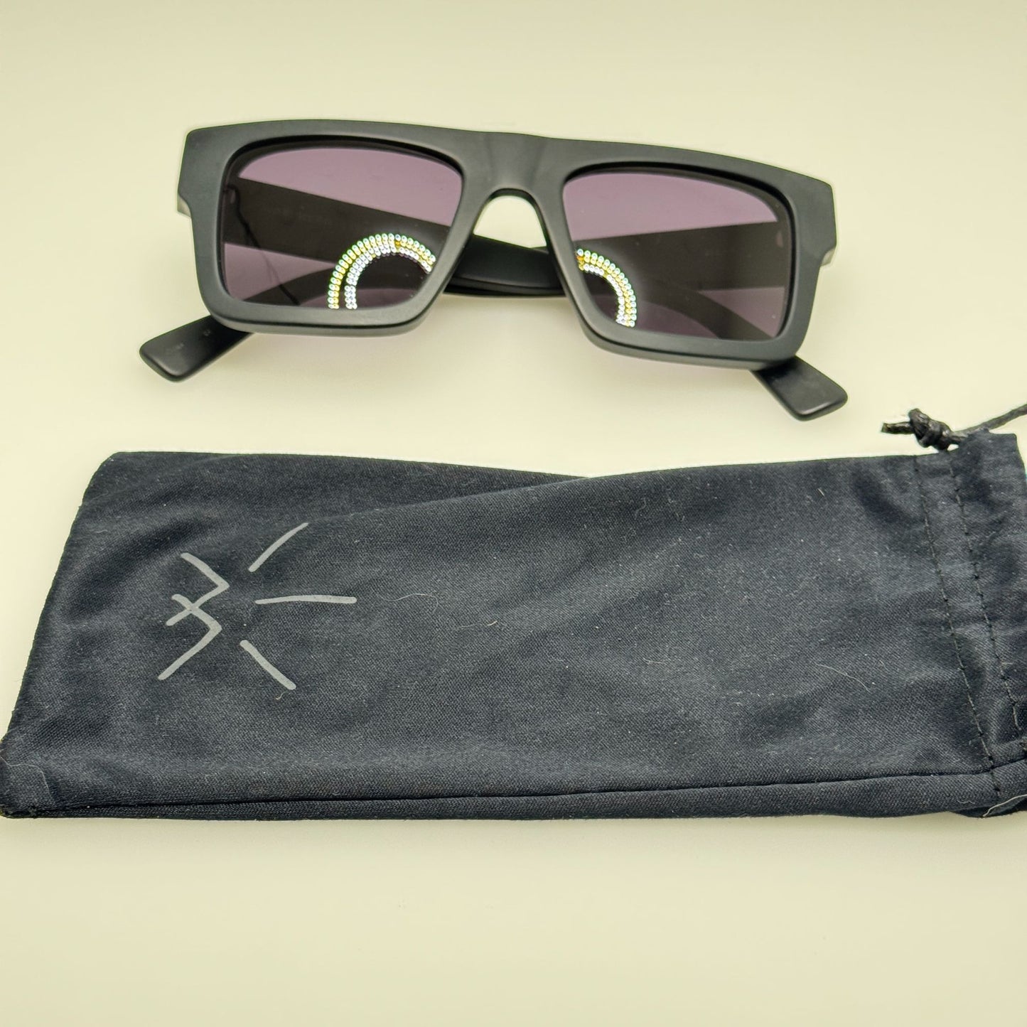 Northern Lights Sunglasses NL-1 Black 50-19-145 B