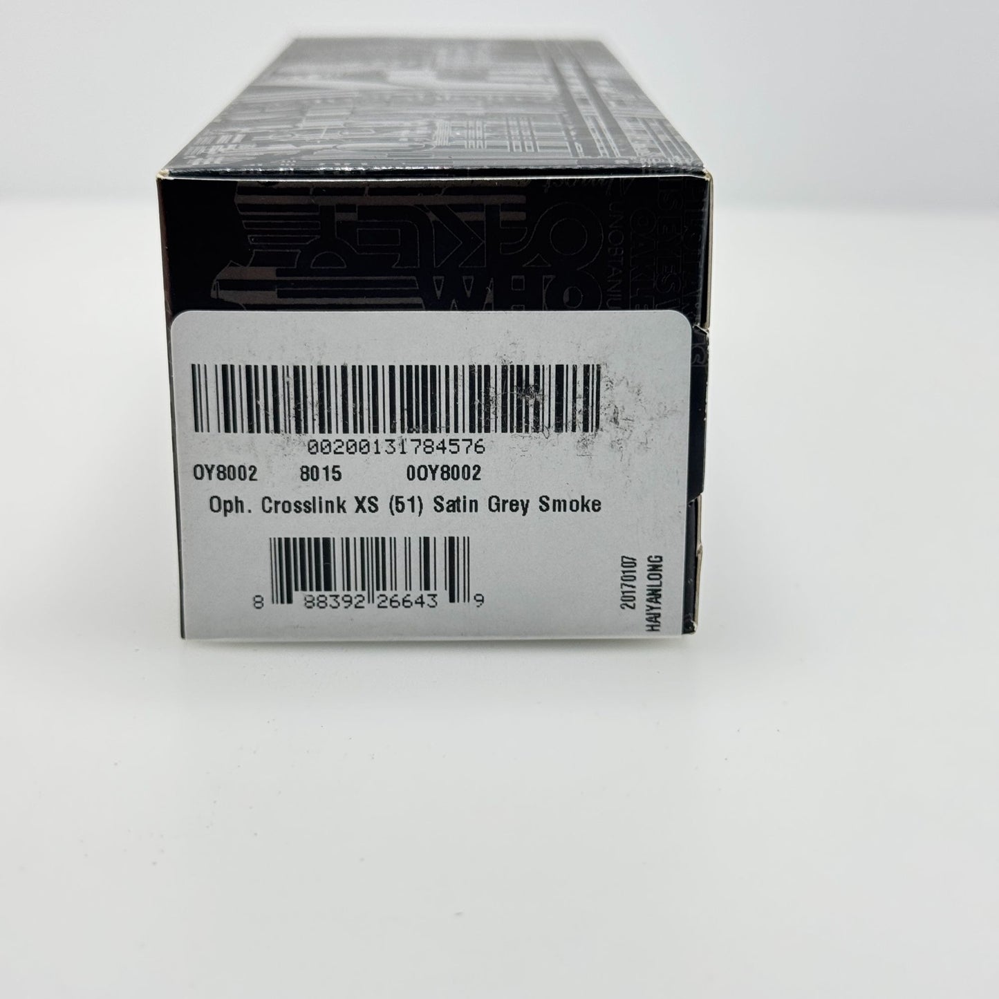 Oakley OY8002-0351 Crosslink XS Grey Eyeglasses Eye Glasses Frames 51-15-122