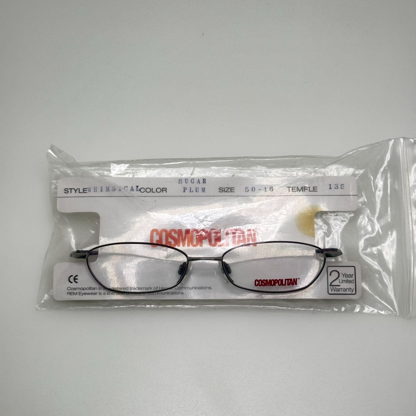 Cosmopolitan Whimsical Sugar Plum Eyeglasses Eye Glasses Frames 50-16-135