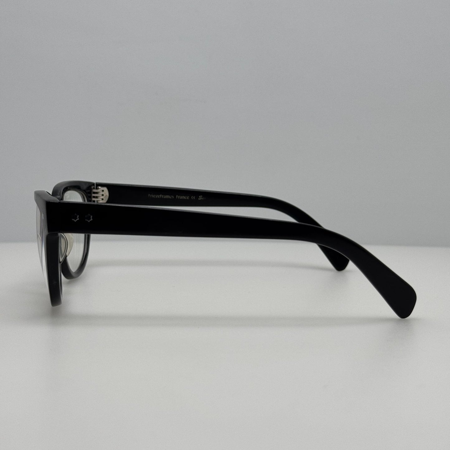 Frieze Frames Eyeglasses Eye Glasses Sixty Three France Black