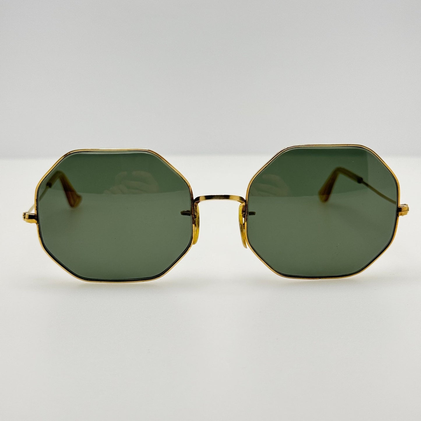 Bausch & Lomb Sunglasses Octogon 54 Vintage Retro Read Description