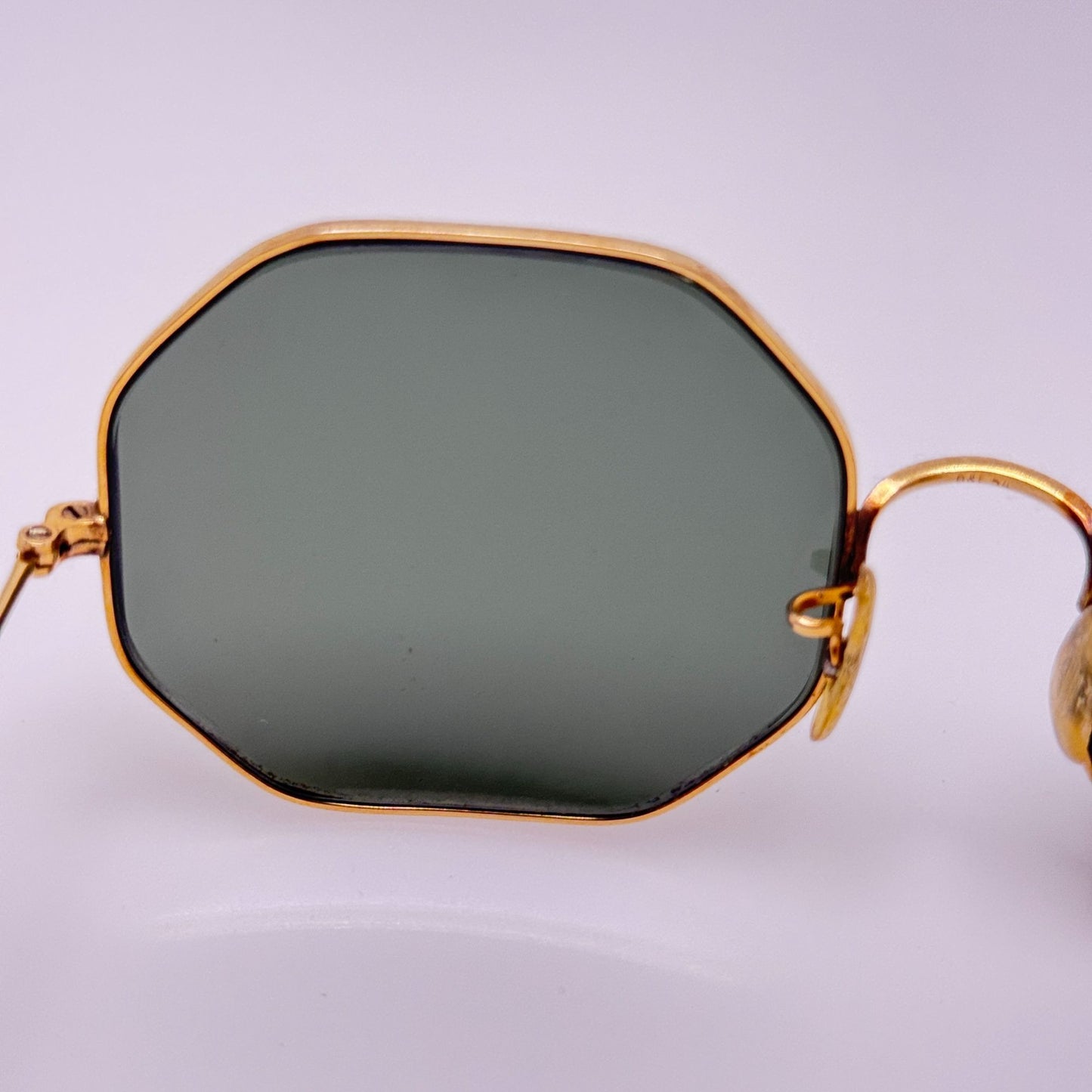 Bausch & Lomb Sunglasses Octogon 54 Vintage Retro Read Description