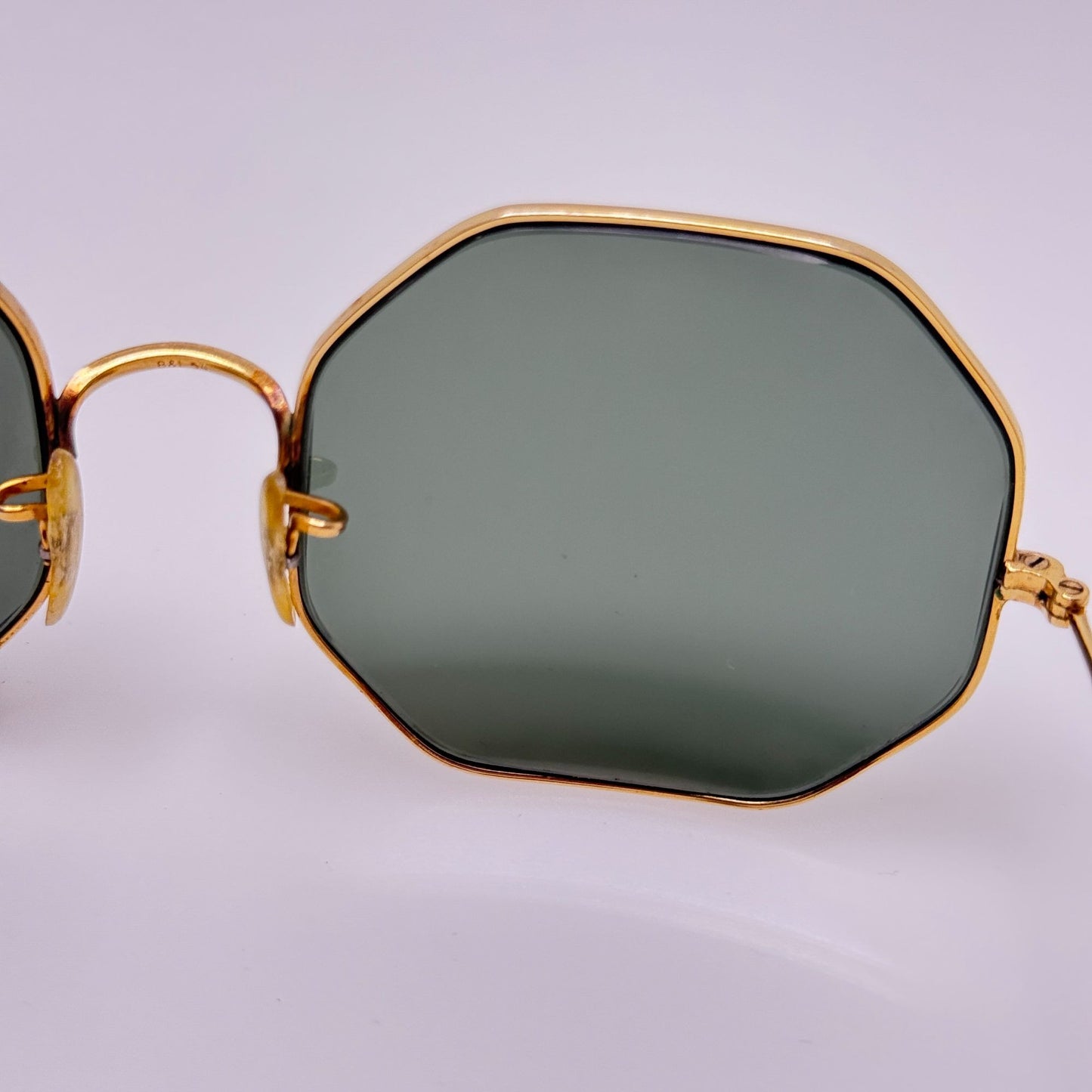 Bausch & Lomb Sunglasses Octogon 54 Vintage Retro Read Description
