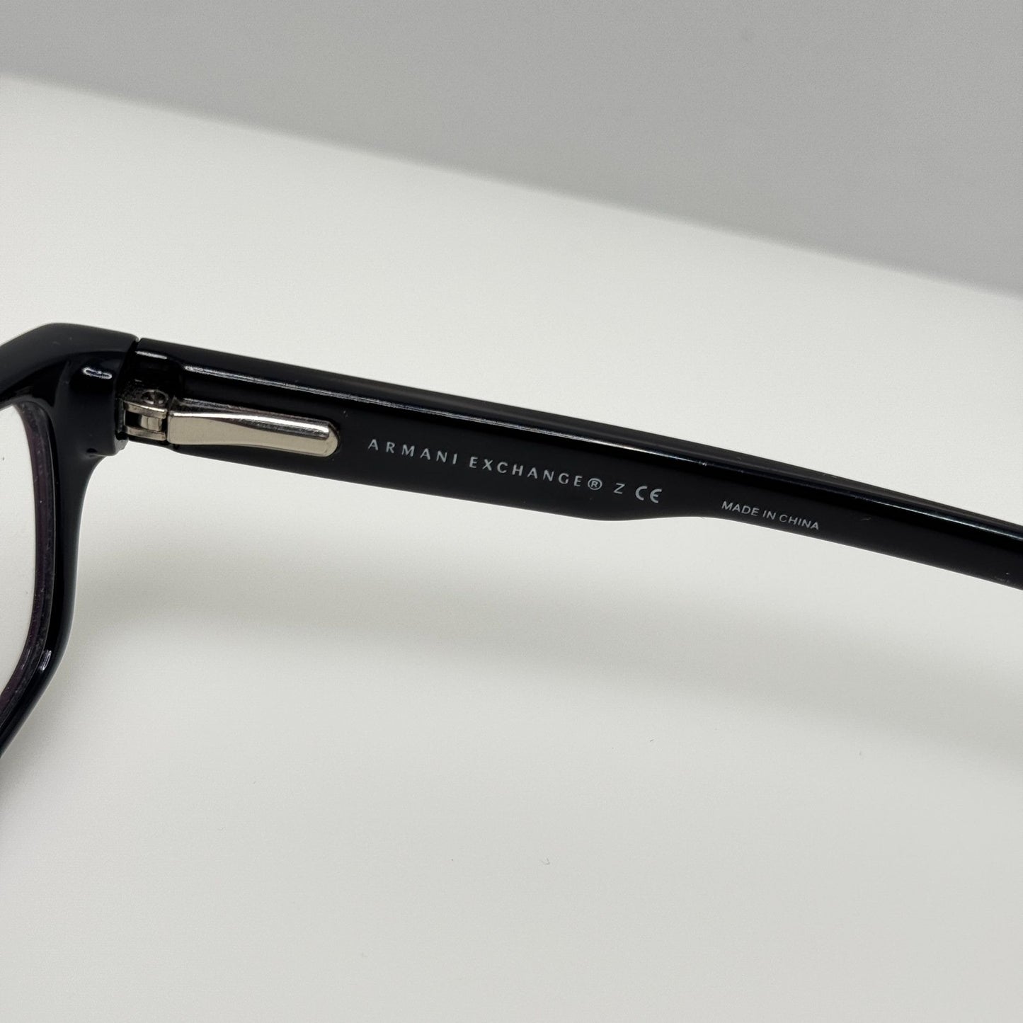 Armani Exchange Eyeglasses Eye Glasses Frames AX 3017 8004 Black 52-16-135