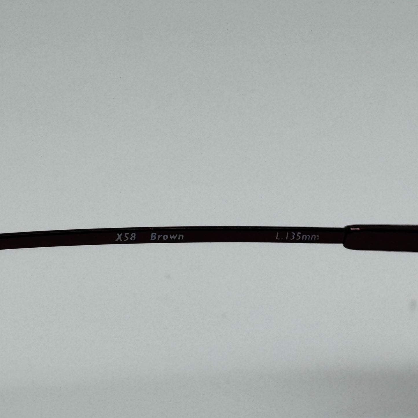 Izod X58 Brown Eyeglasses Eye Glasses Frames 49-19-135