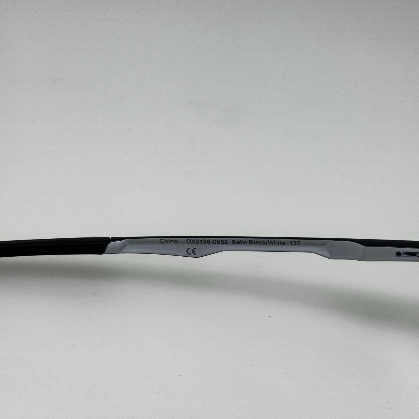 Oakley OX3186-0552 Conductor Black White Eyeglasses Eye Glasses Frames 52-17-137