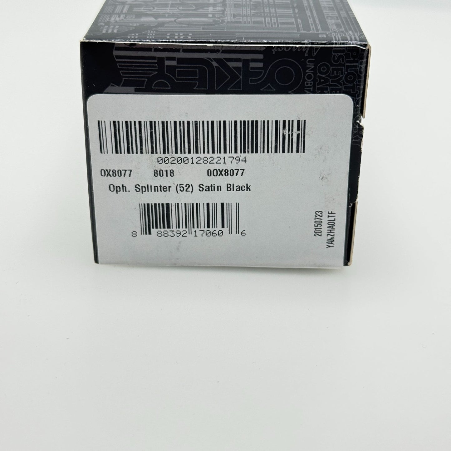 Oakley OX8077-0152 Splinter Black Eyeglasses Eye Glasses Frames 52-18-137