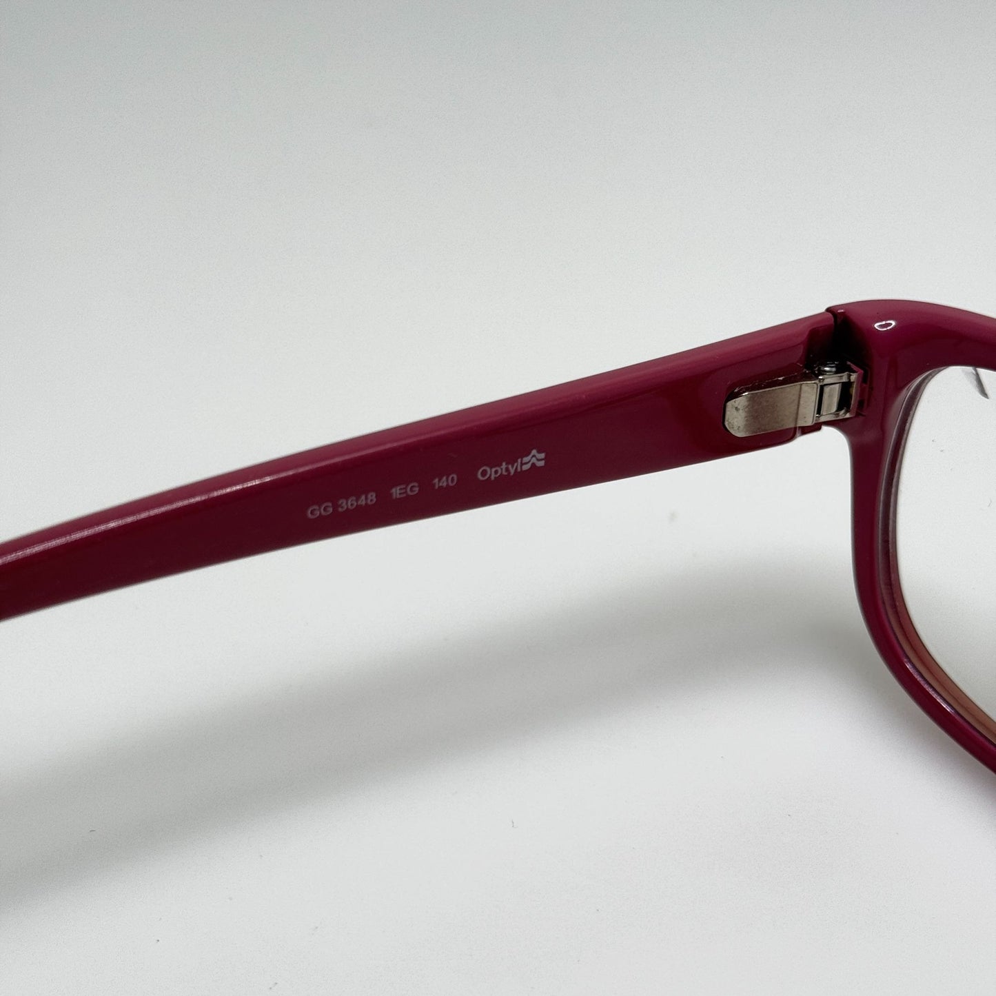 Gucci GG 3648 1EG Optyl Eyeglasses Eye Glasses Frames Italy 53-15-140