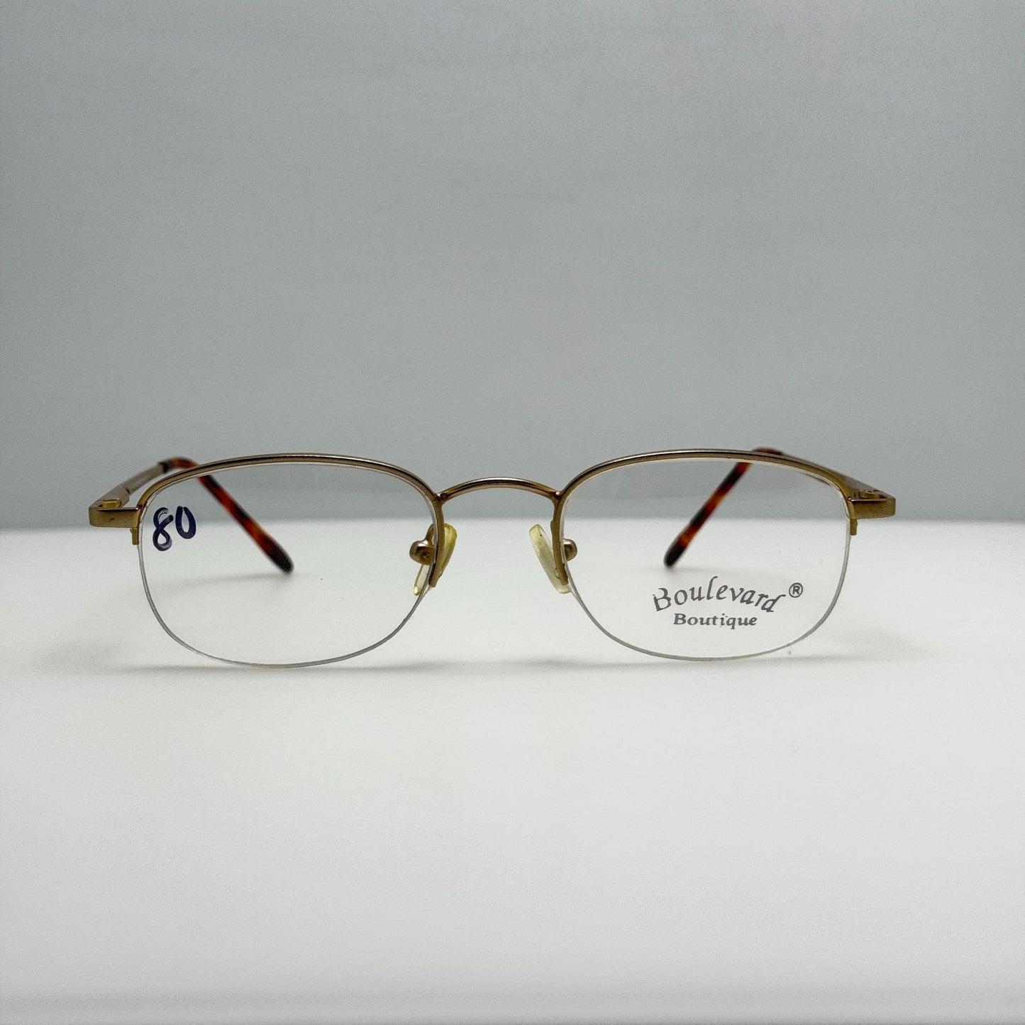 Boulevard Boutique Eyeglasses Eye Glasses Frames B4138 Gold 48-19-140