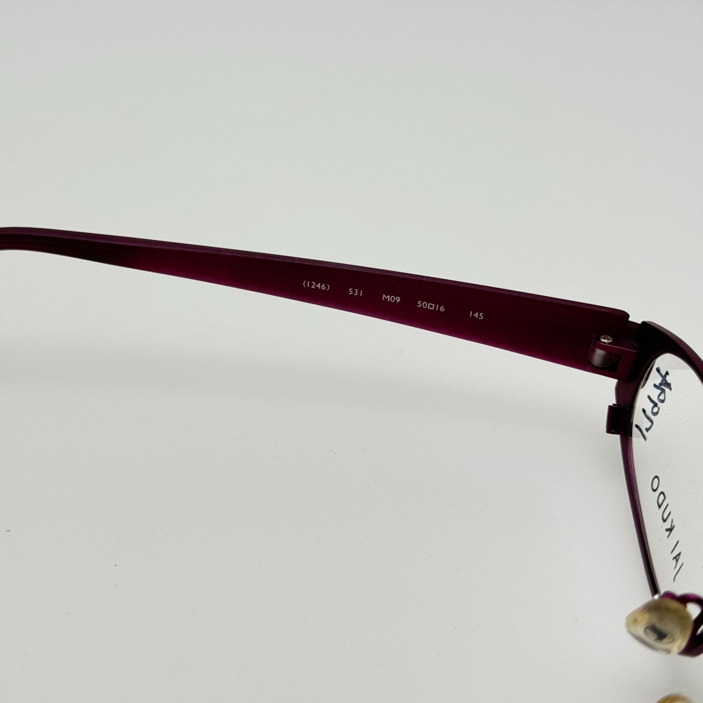 Jai Kudo Eyeglasses Eye Glasses Frames 1246 M09 531 50-16-145
