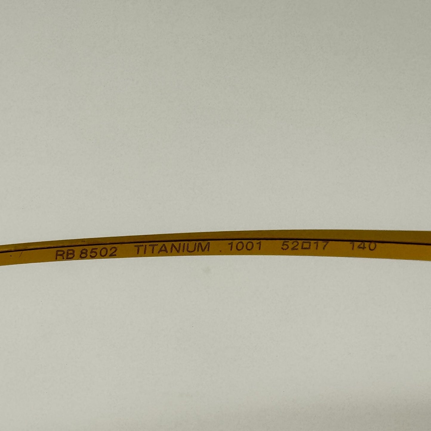 Ray Ban RB 8502 1001 Eyeglasses Eye Glasses Frames 52-17-140