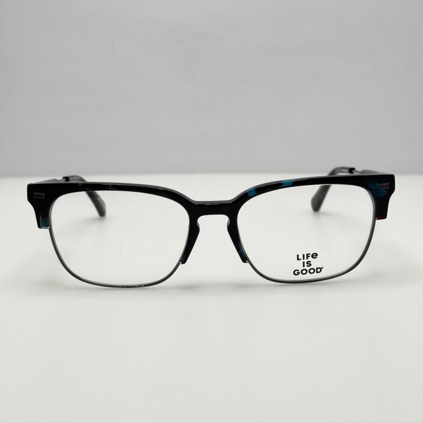 Life Is Good Eyeglasses Eye Glasses Frames Charley Tortoise Blue 52-17-135