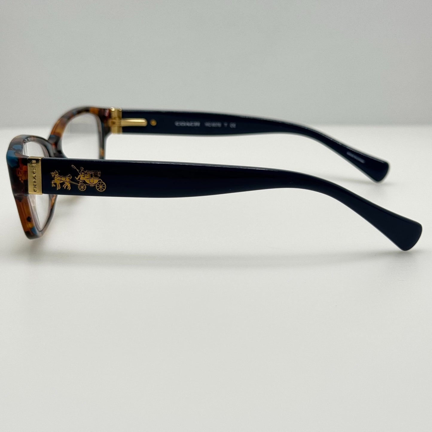 Coach Eyeglasses Eye Glasses Frames HC 6078 5337 Teal 52-16-135
