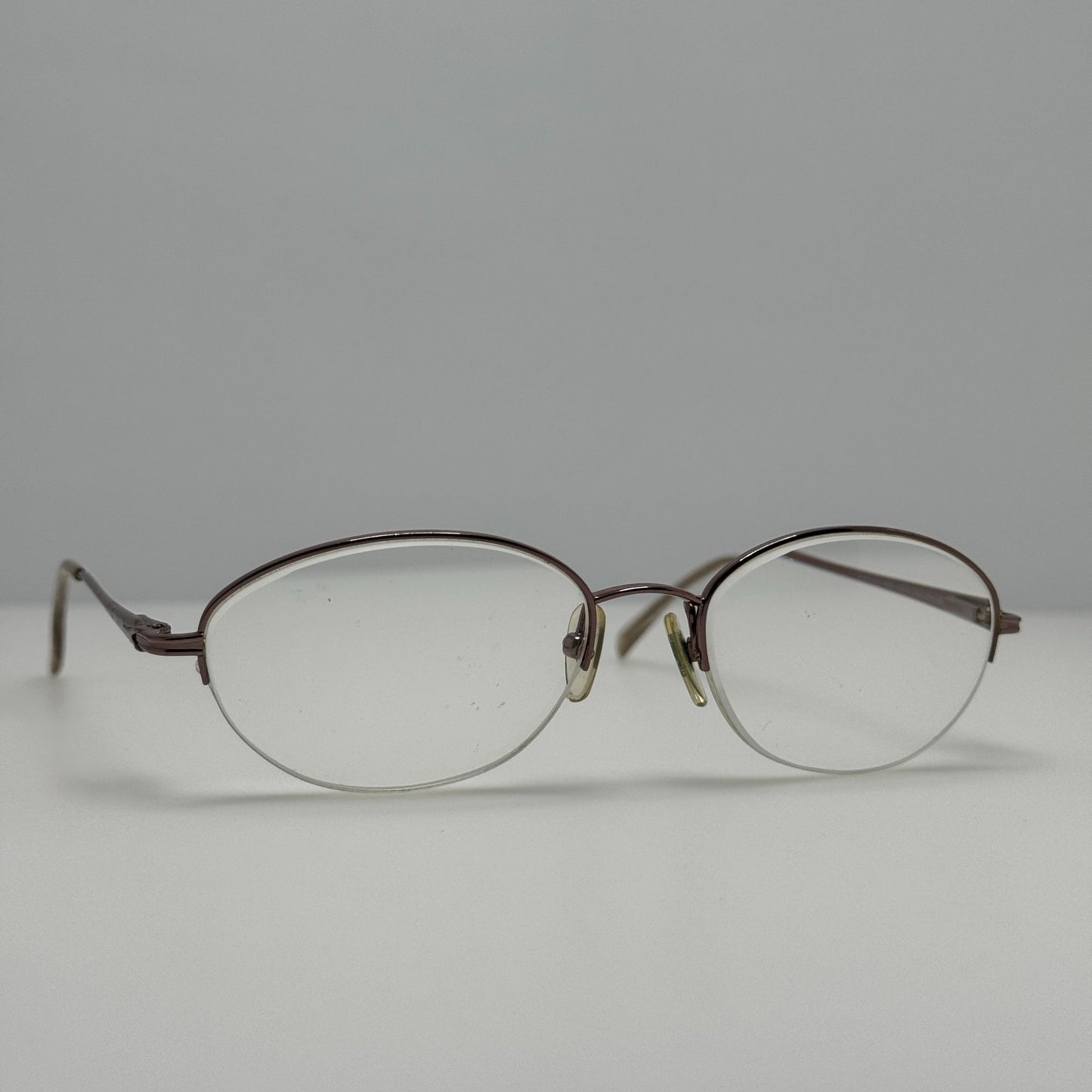 Luxottica Eyeglasses Eye Glasses Frames 1366 4063 Titanium 52-18-135