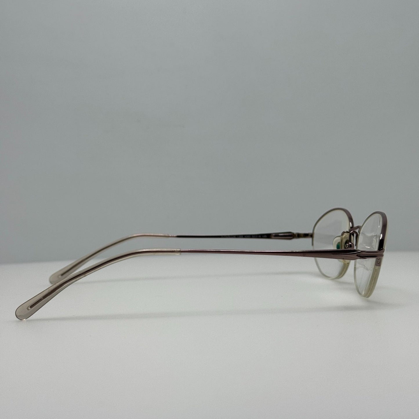 Luxottica Eyeglasses Eye Glasses Frames 1366 4063 Titanium 52-18-135
