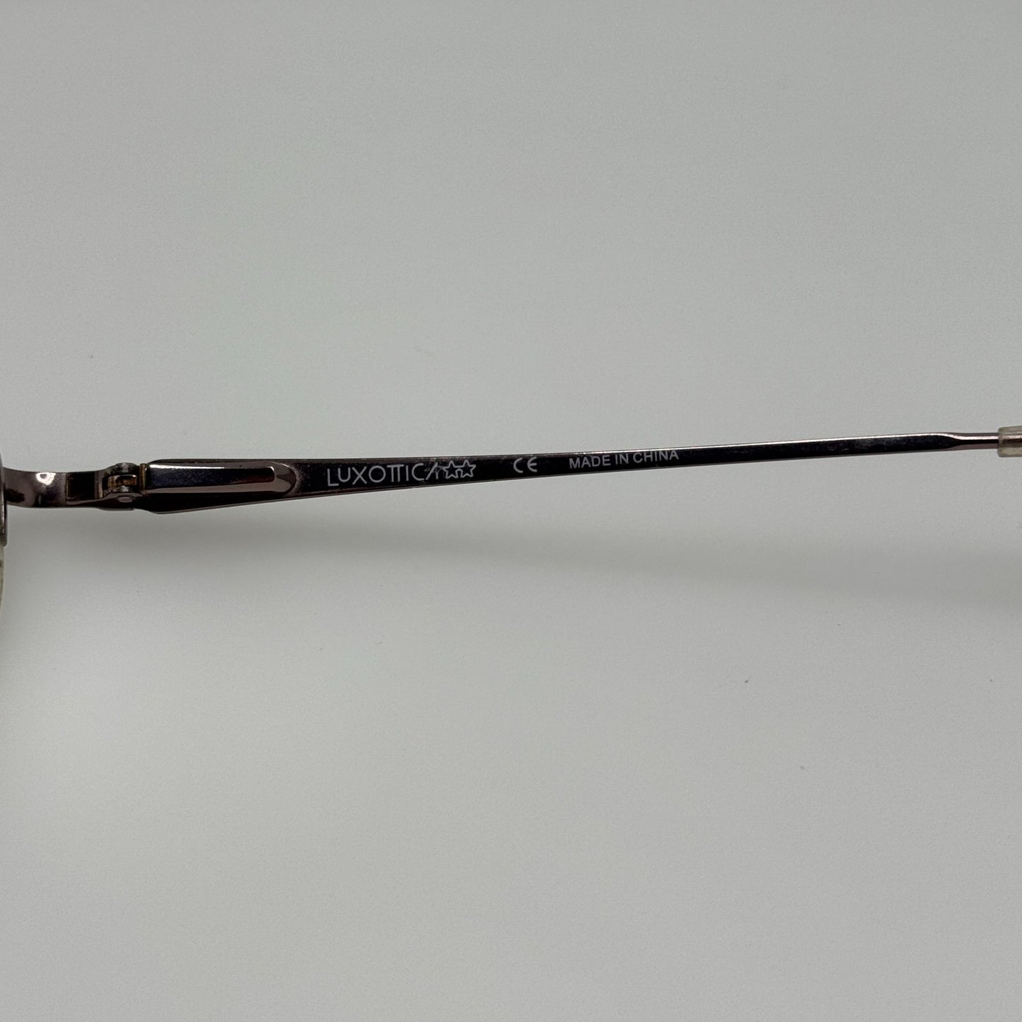 Luxottica Eyeglasses Eye Glasses Frames 1366 4063 Titanium 52-18-135