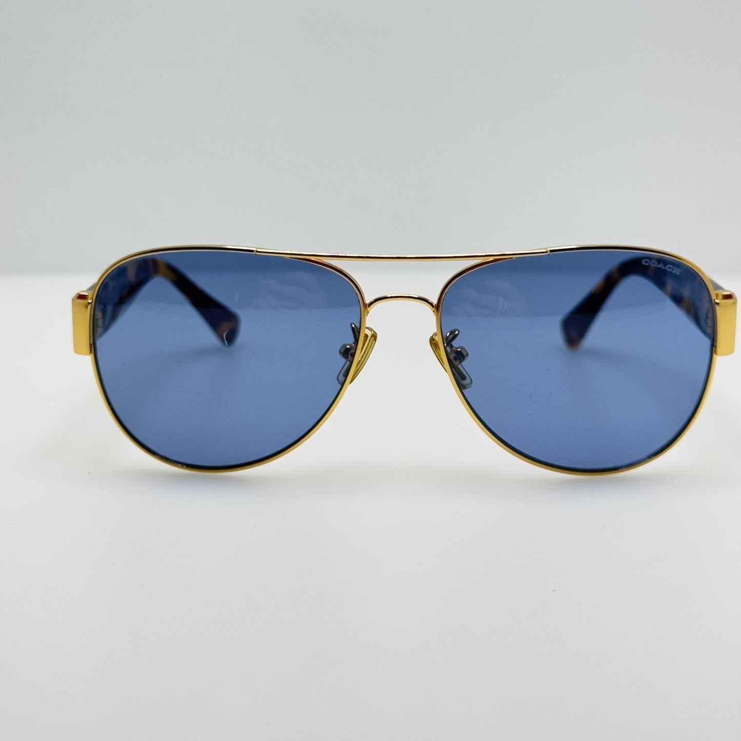 Coach Sunglasses HC 7059 L138 92001U Gold Tokyo Tortoise 58-15-135