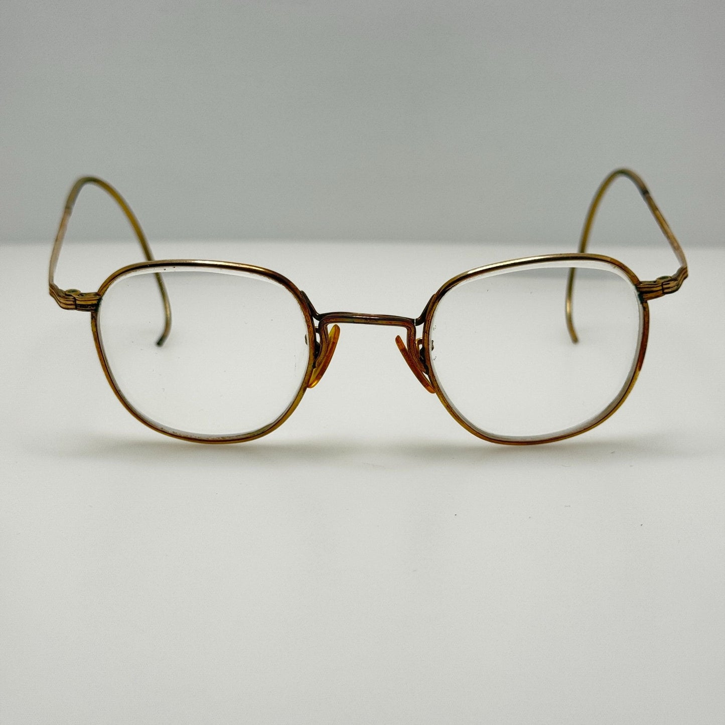 American Optical Eyeglasses Eye Glasses Frames AO 1/10 - 12k GF 6 3/4 Read Desc