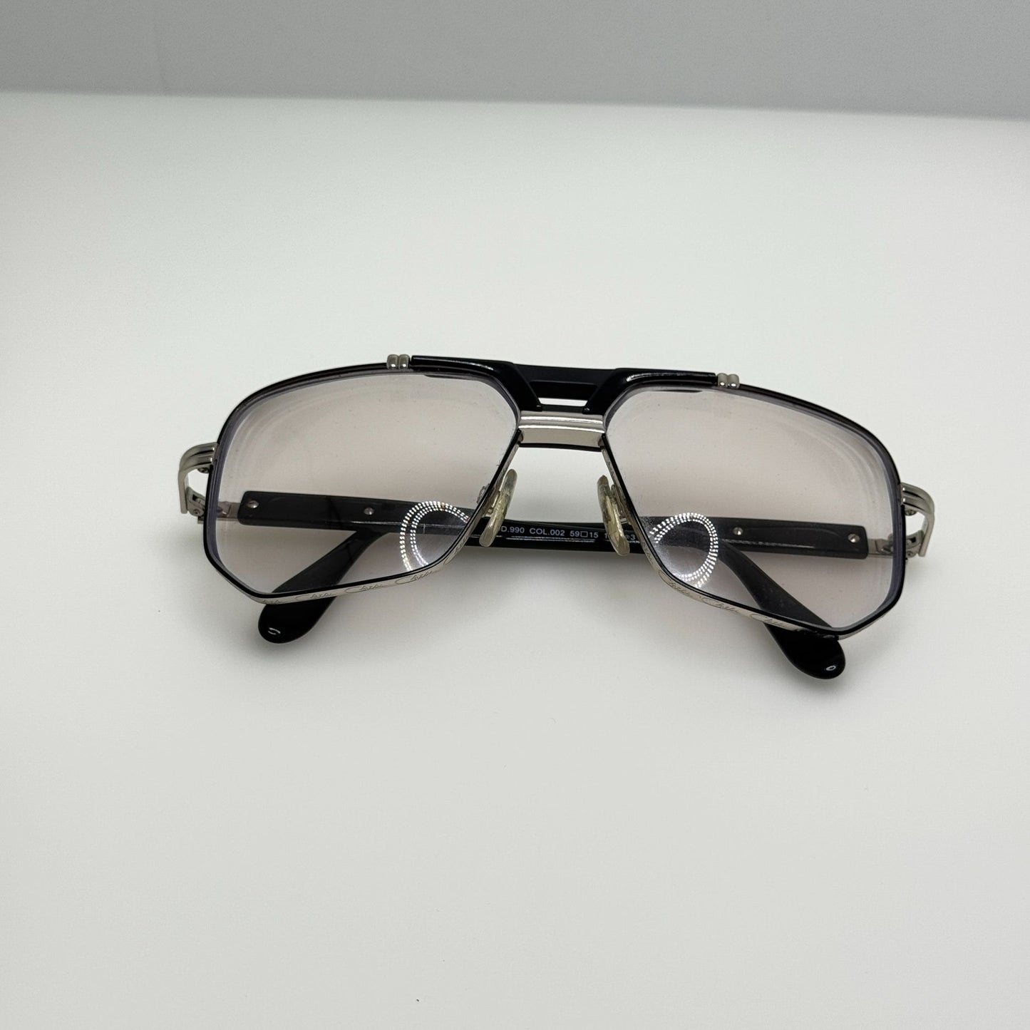 Cazal Eyeglasses Eye Glasses Frames 990 002 Germany 59-15-140 W/ Case